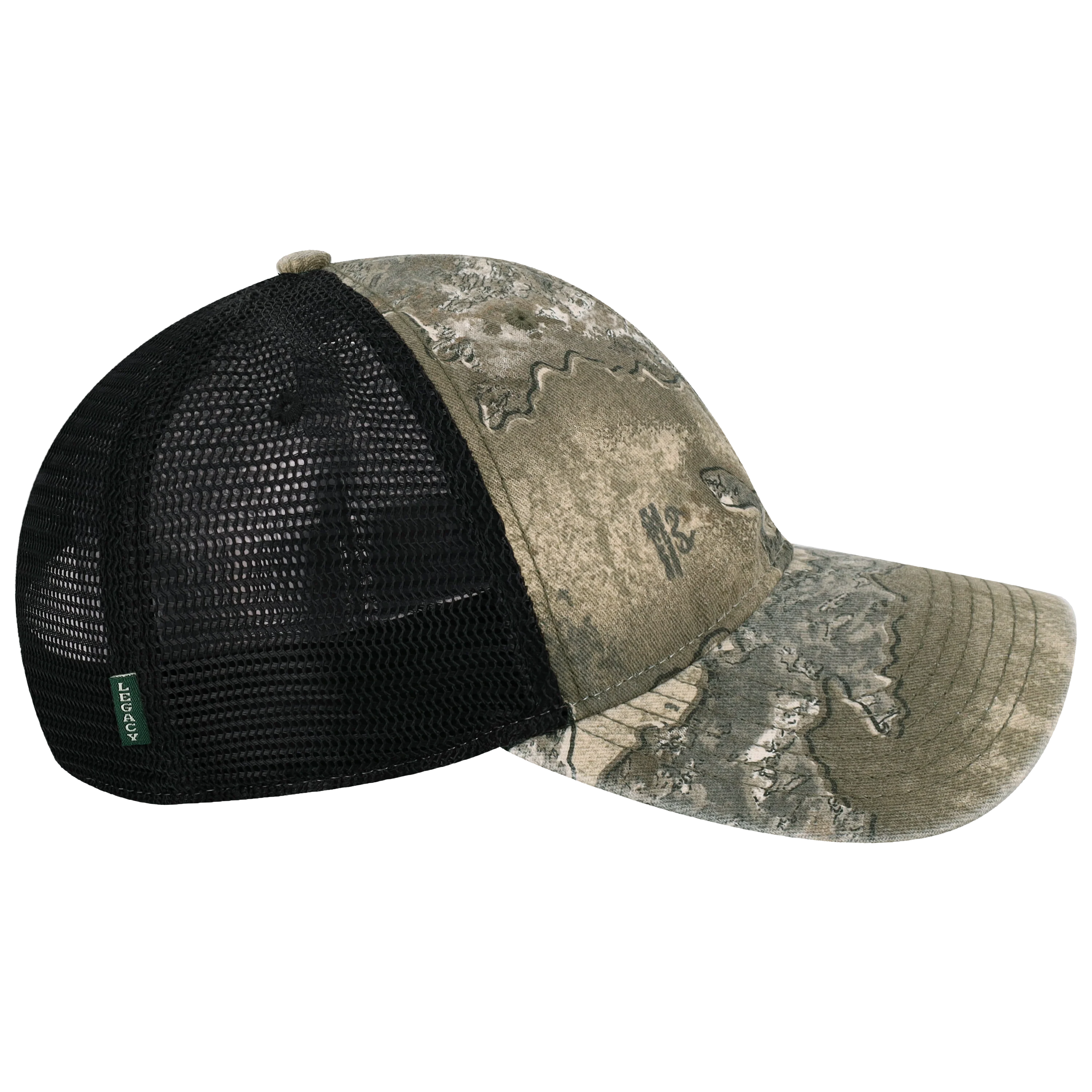 ATV Realtree Excape All Terrain Variety Camo Hat - Trucker - Image 3