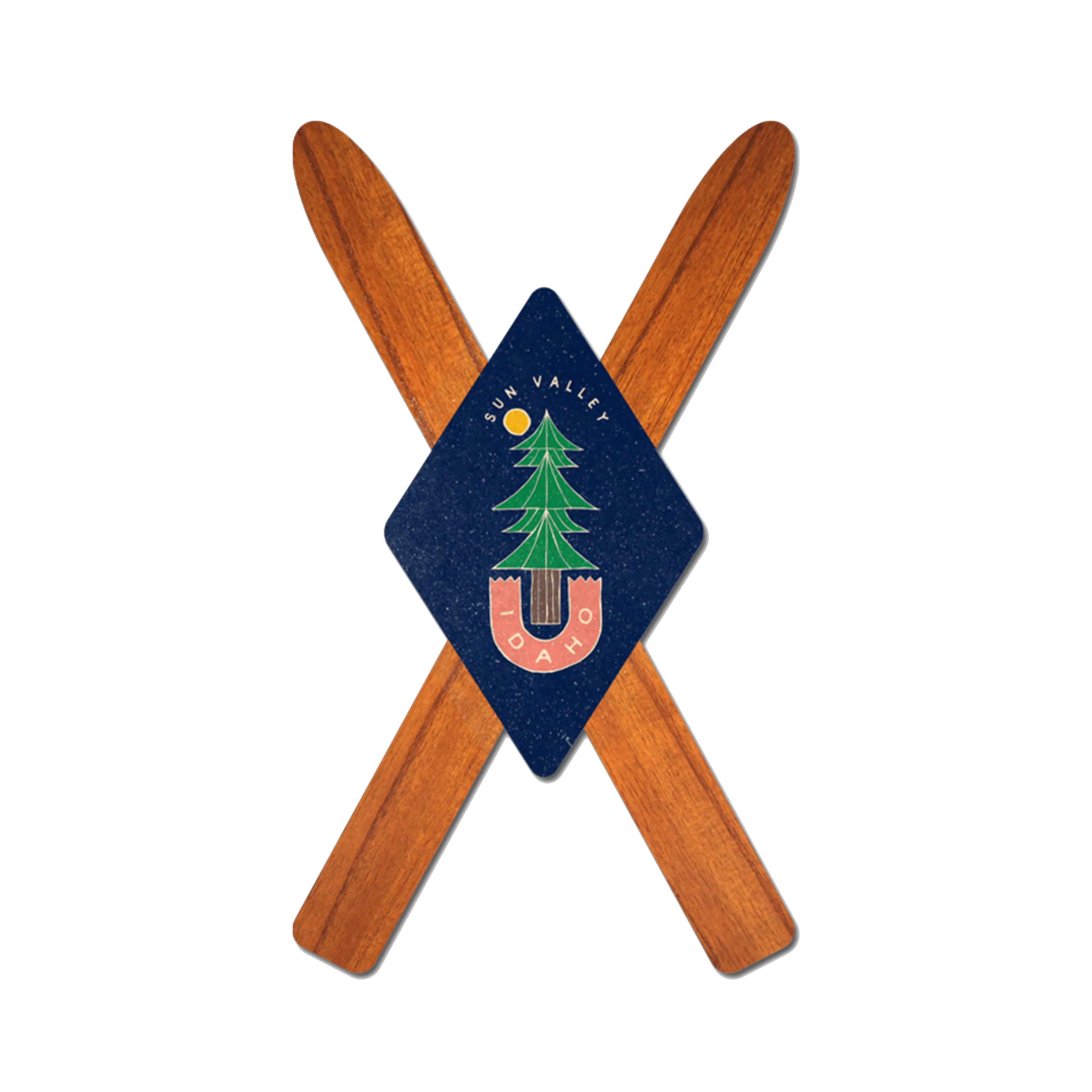 1046SM Skis Magnet