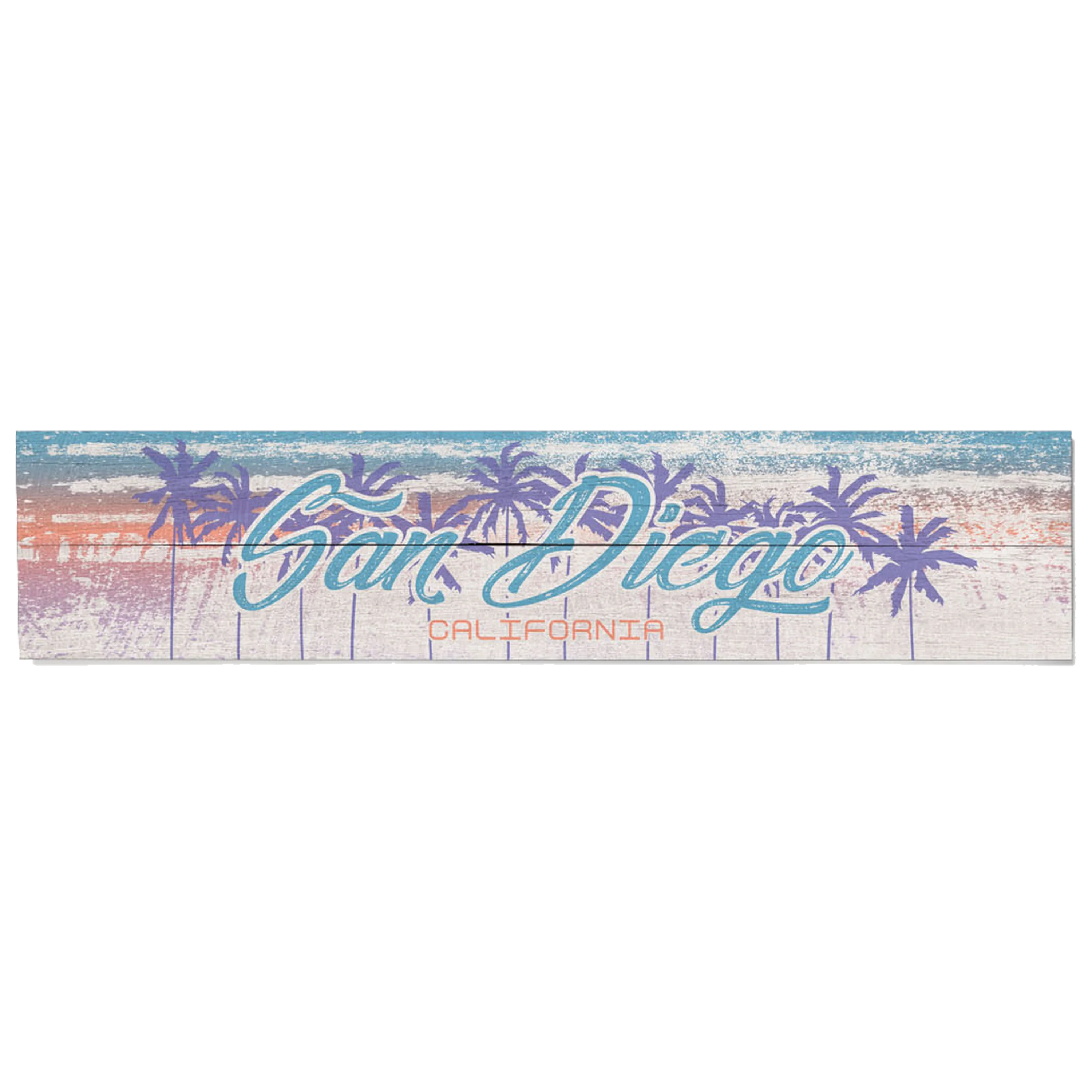 1060LP32 Long Wood Plank Sign 7x32 - Image 2