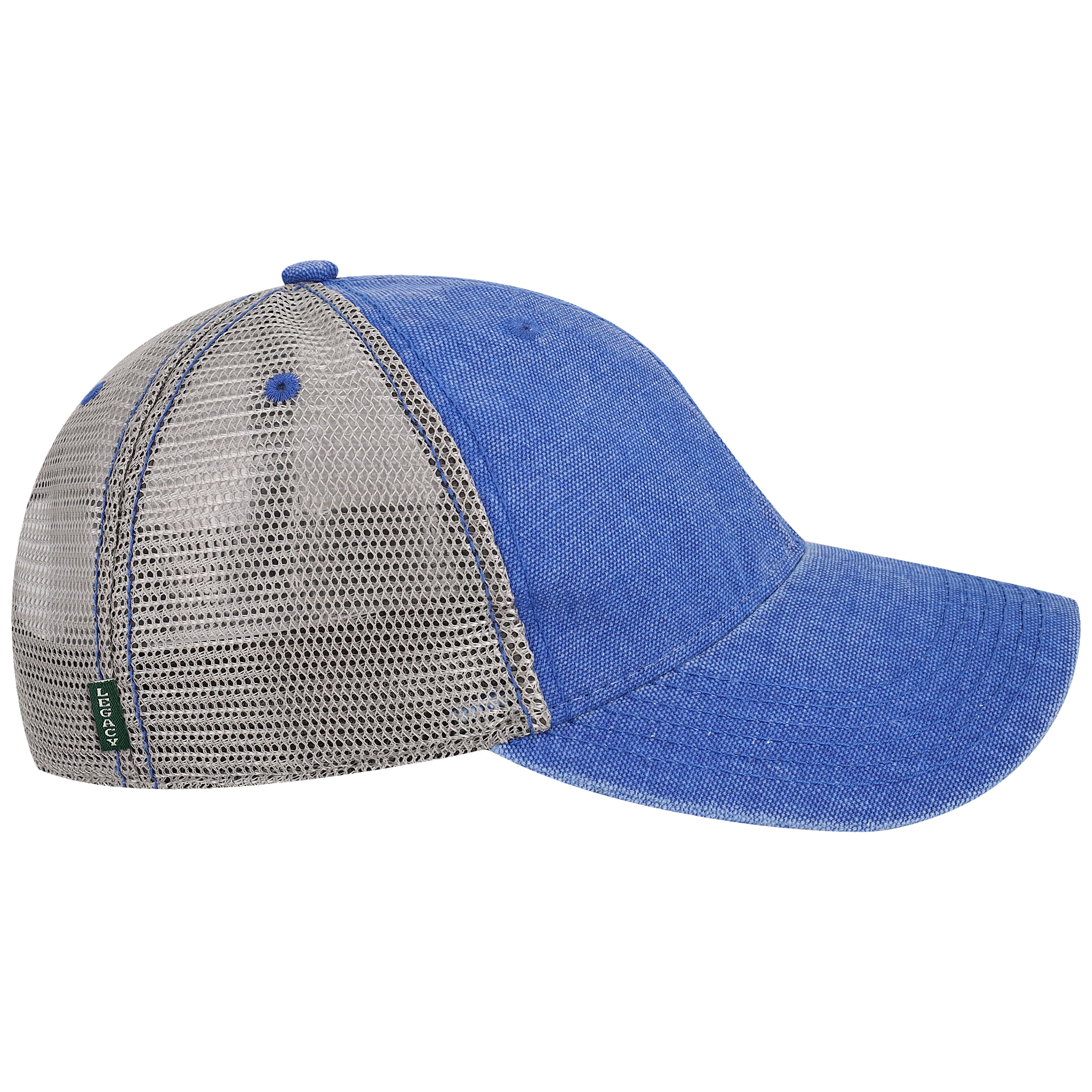 Air Force Falcons Royal/Grey Dashboard Trucker Hat - Image 3