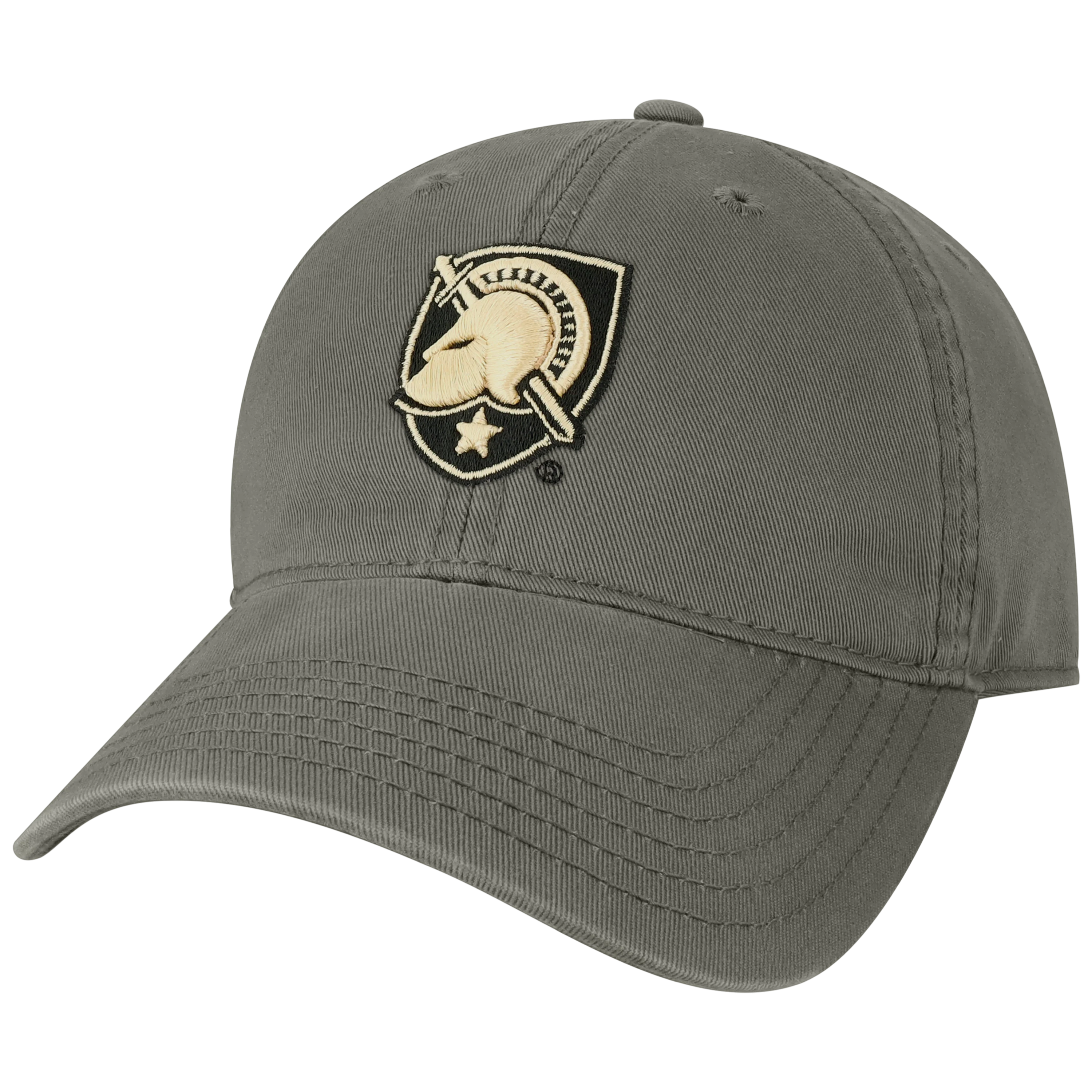 Army Black Knights Dark Grey Youth Relaxed Twill Hat - Image 4