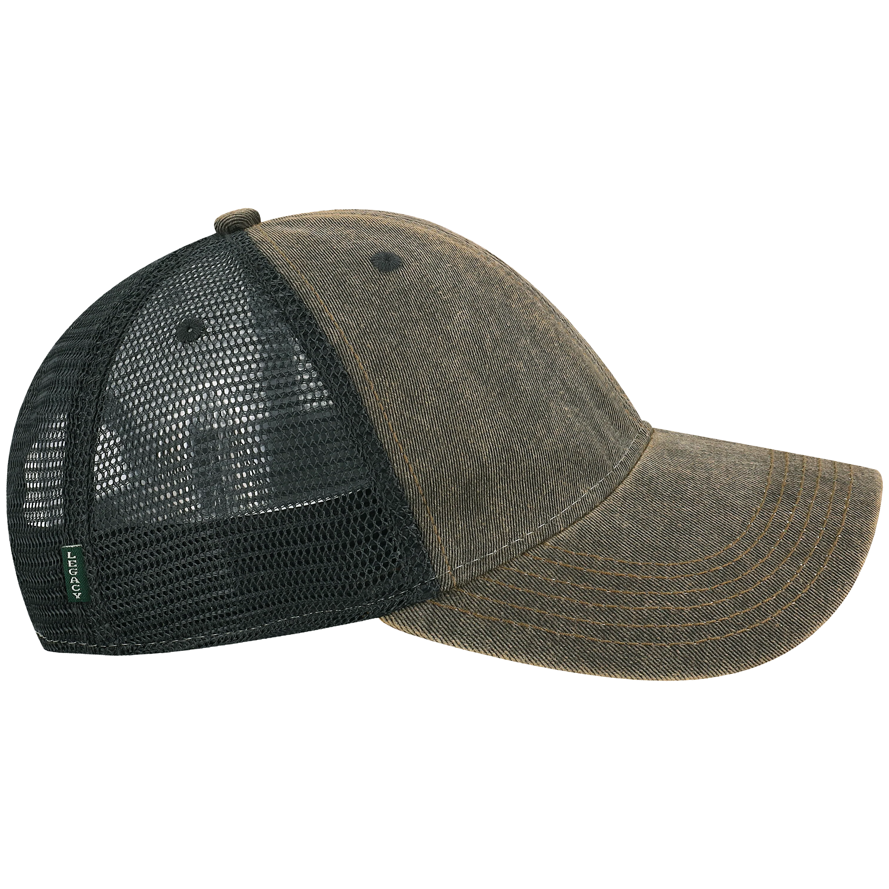 Clemson Black/Black Old Favorite Trucker - Image 3