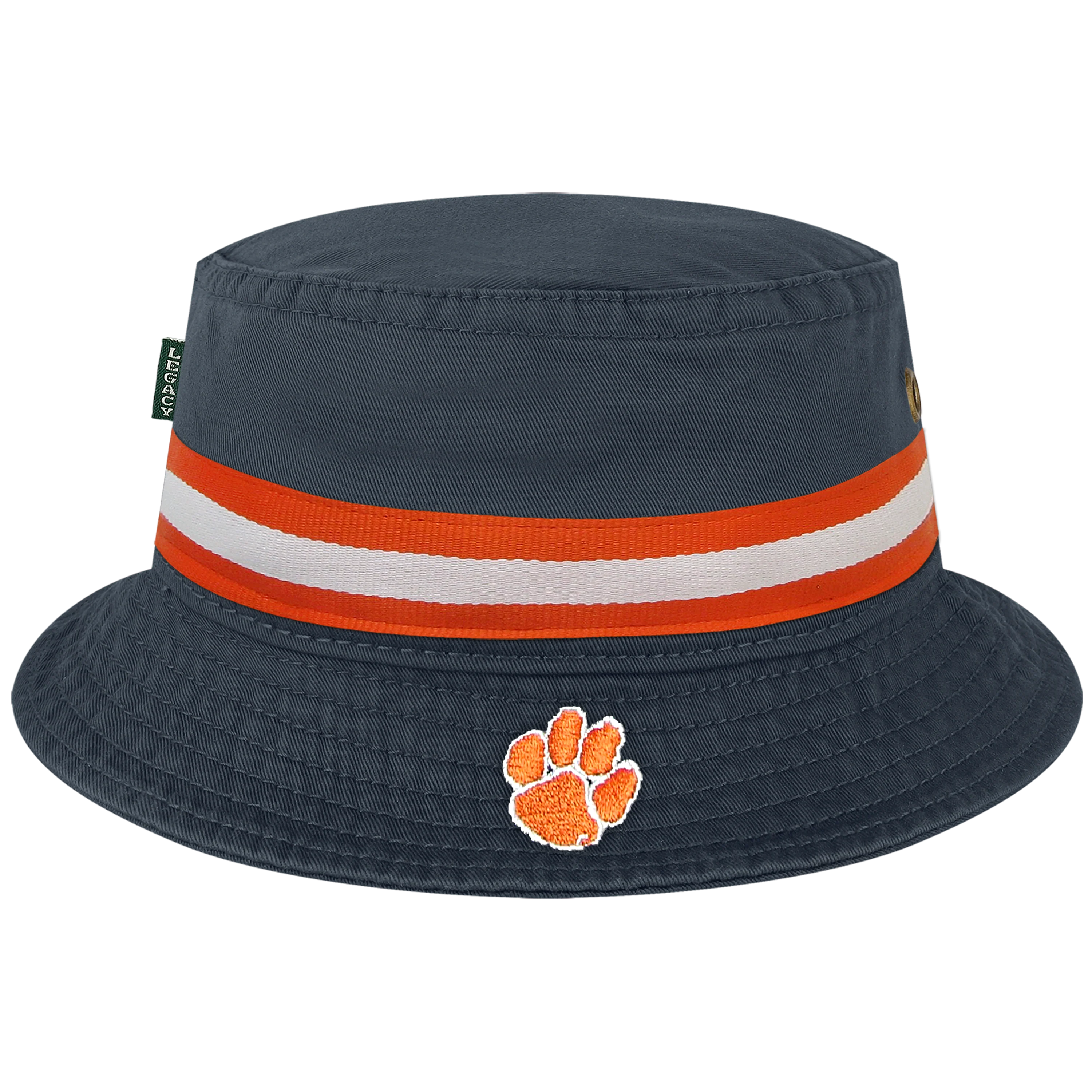 Clemson Tigers Navy Relaxed Twill Bucket Hat