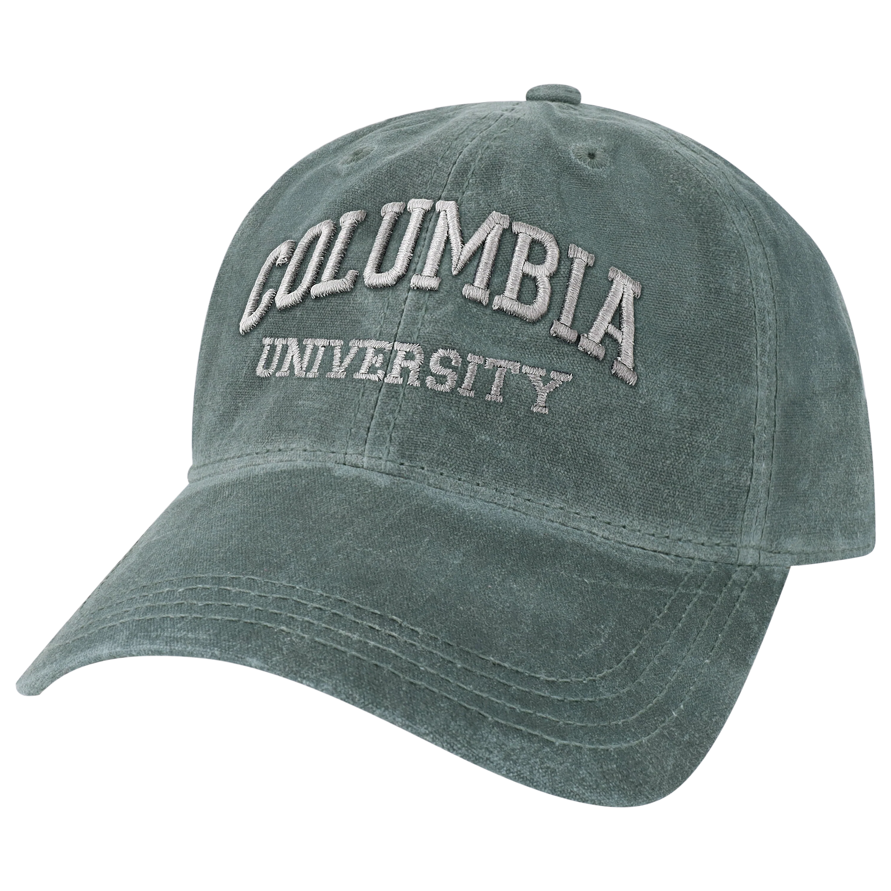 Columbia University Lions Blue Steel Waxed Cotton Adjustable Hat - Image 4