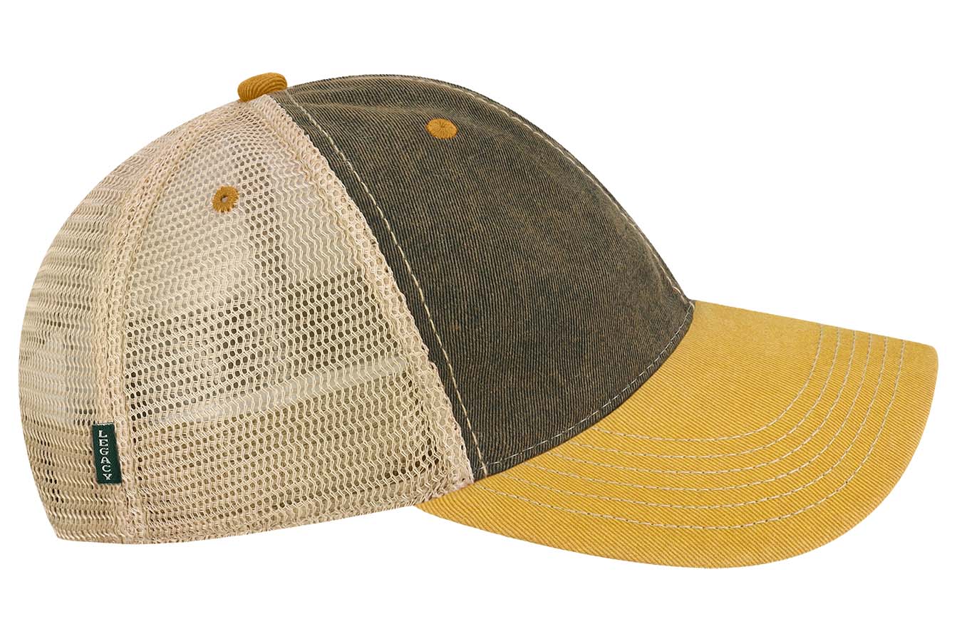 Iowa Hawkeyes OFA Old Favorite Adjustable Trucker Hat - Image 3