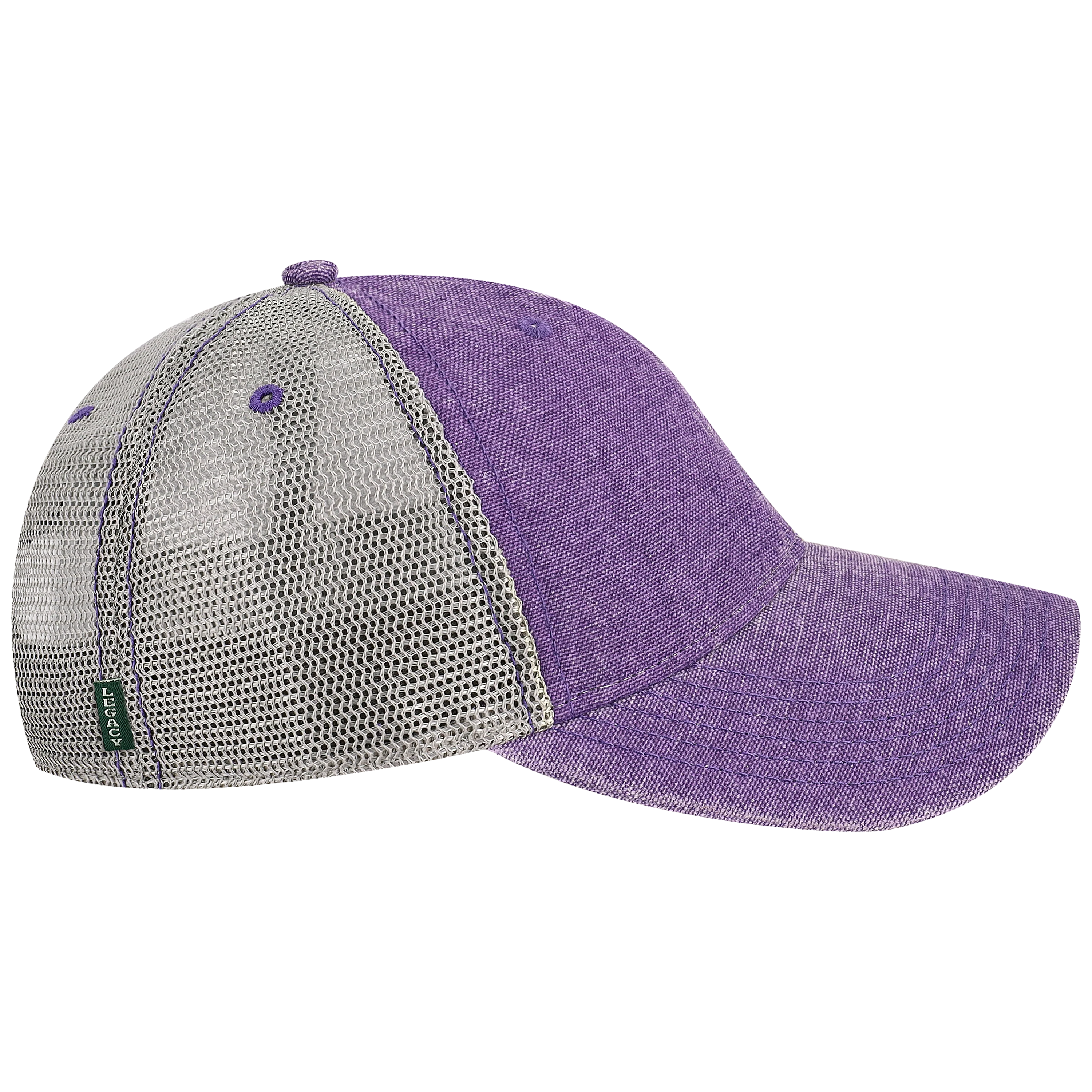 LSU Tigers Purple/Grey Dashboard Trucker Hat - Image 3