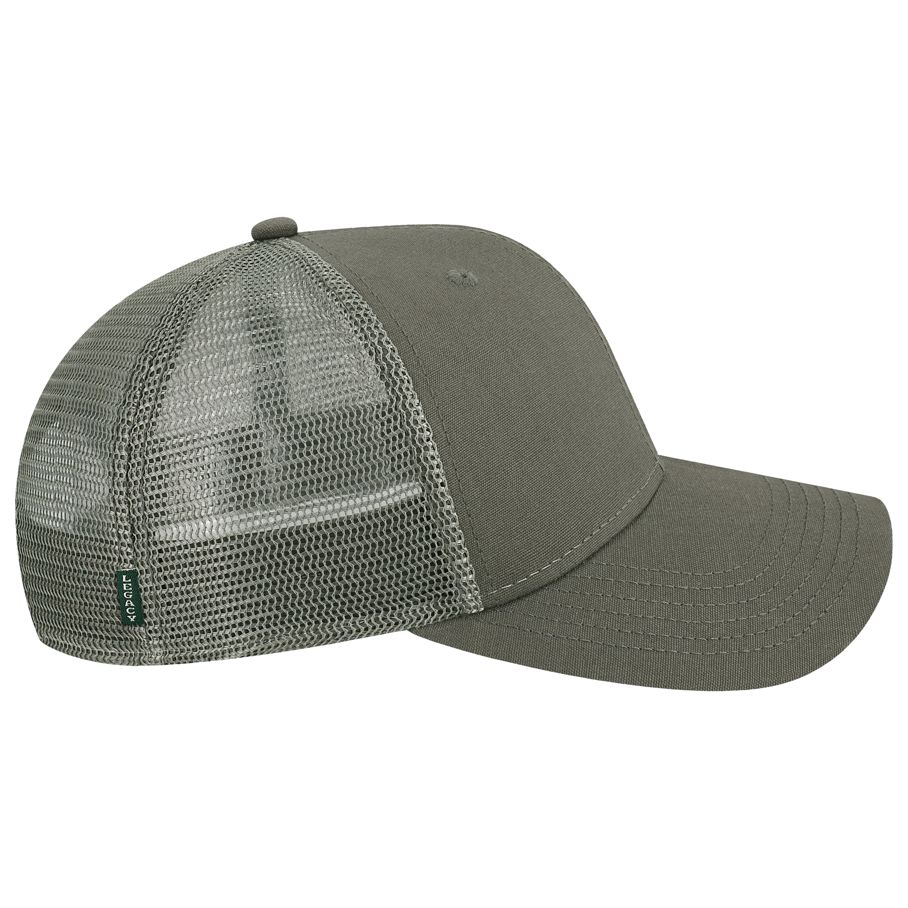 LSU Tigers Mid-Pro Snapback Adjustable Trucker Hat - Image 3