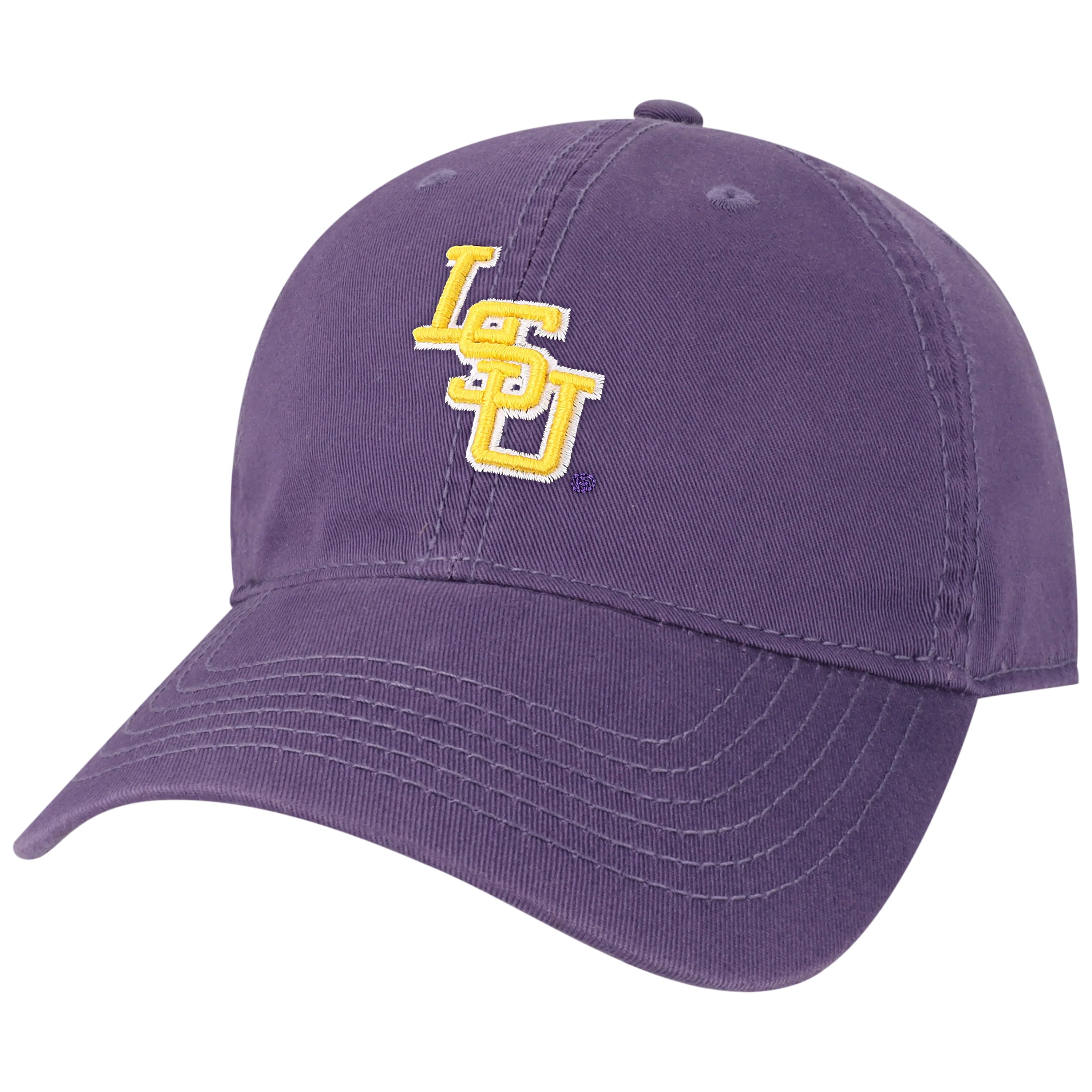 LSU Tigers Women’s Relaxed Twill Hat - Image 4
