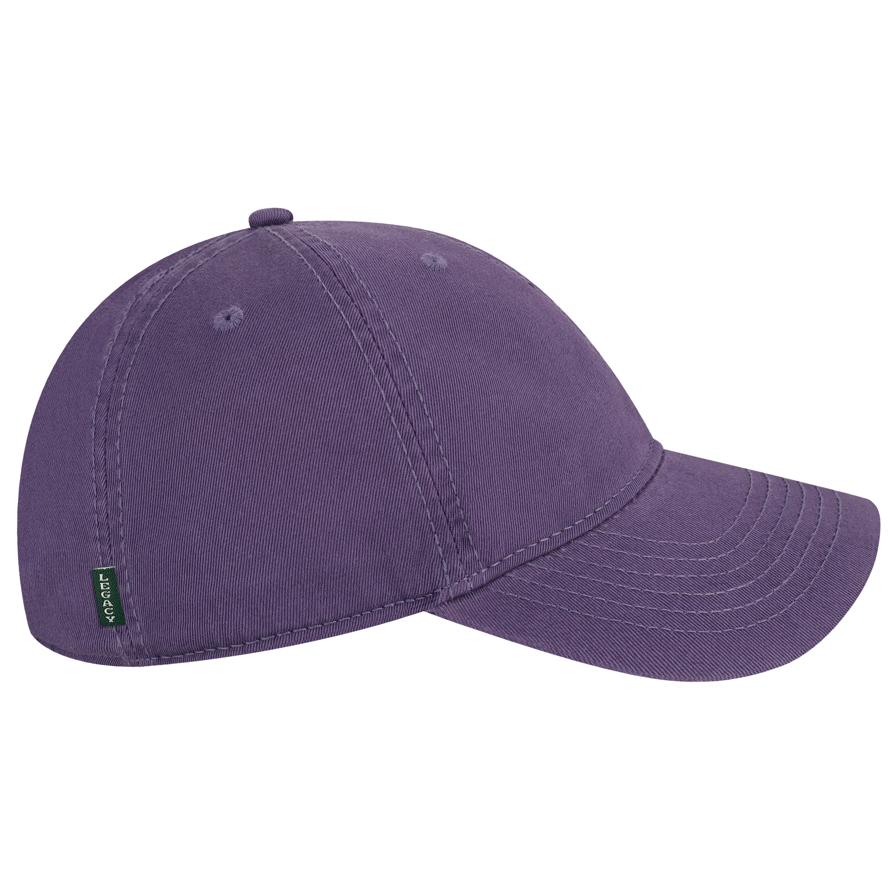 LSU Tigers Purple Youth Relaxed Twill Hat - Image 3