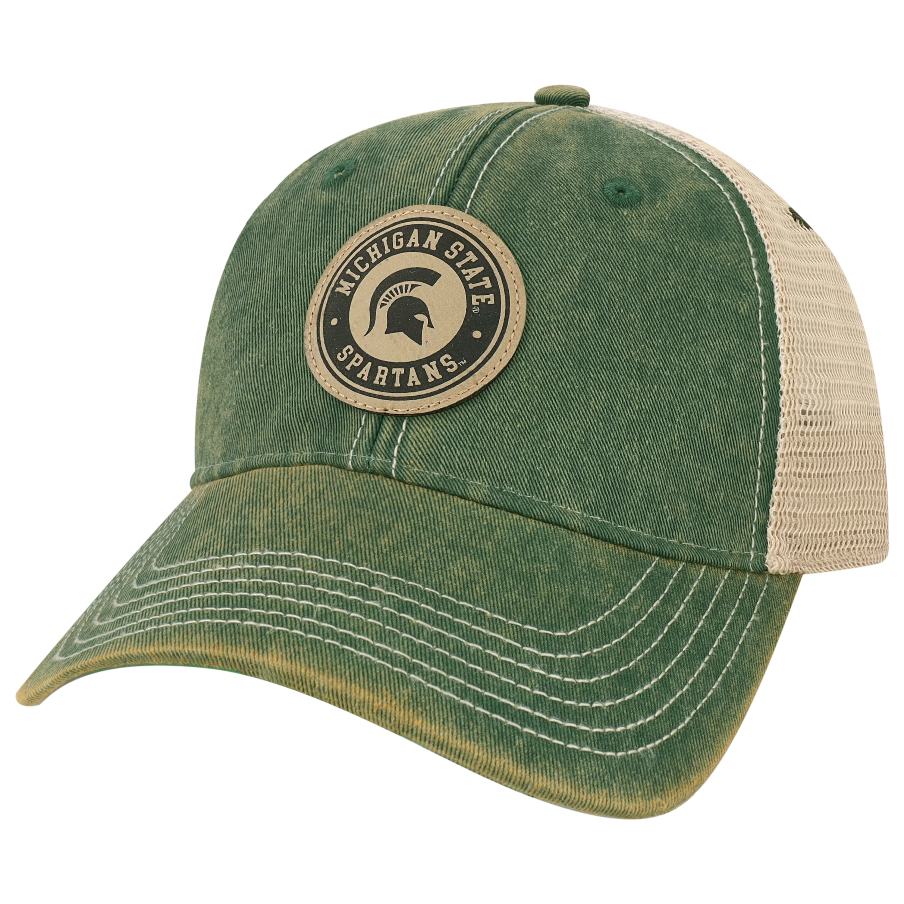 Michigan State Old Favorite Green Trucker - Image 4