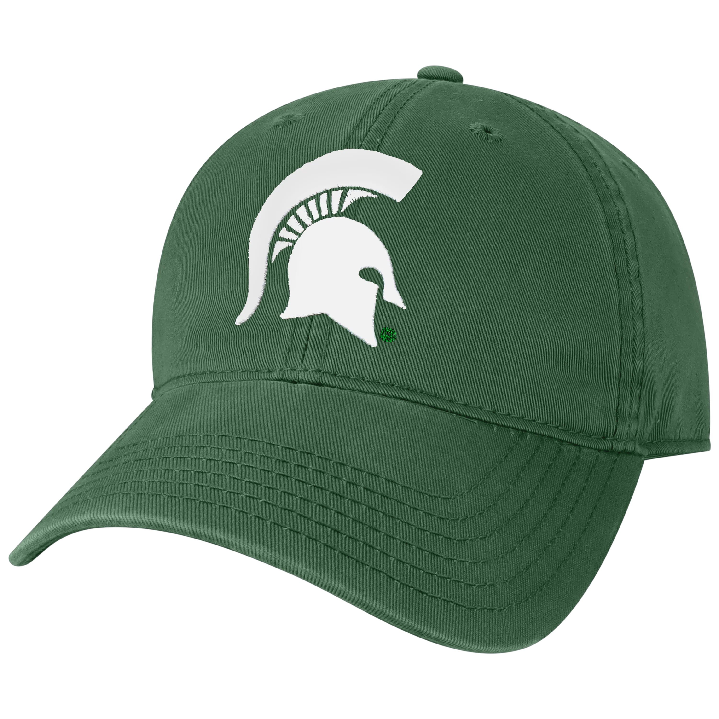 Michigan State Spartans Dark Green Youth Relaxed Twill Hat
