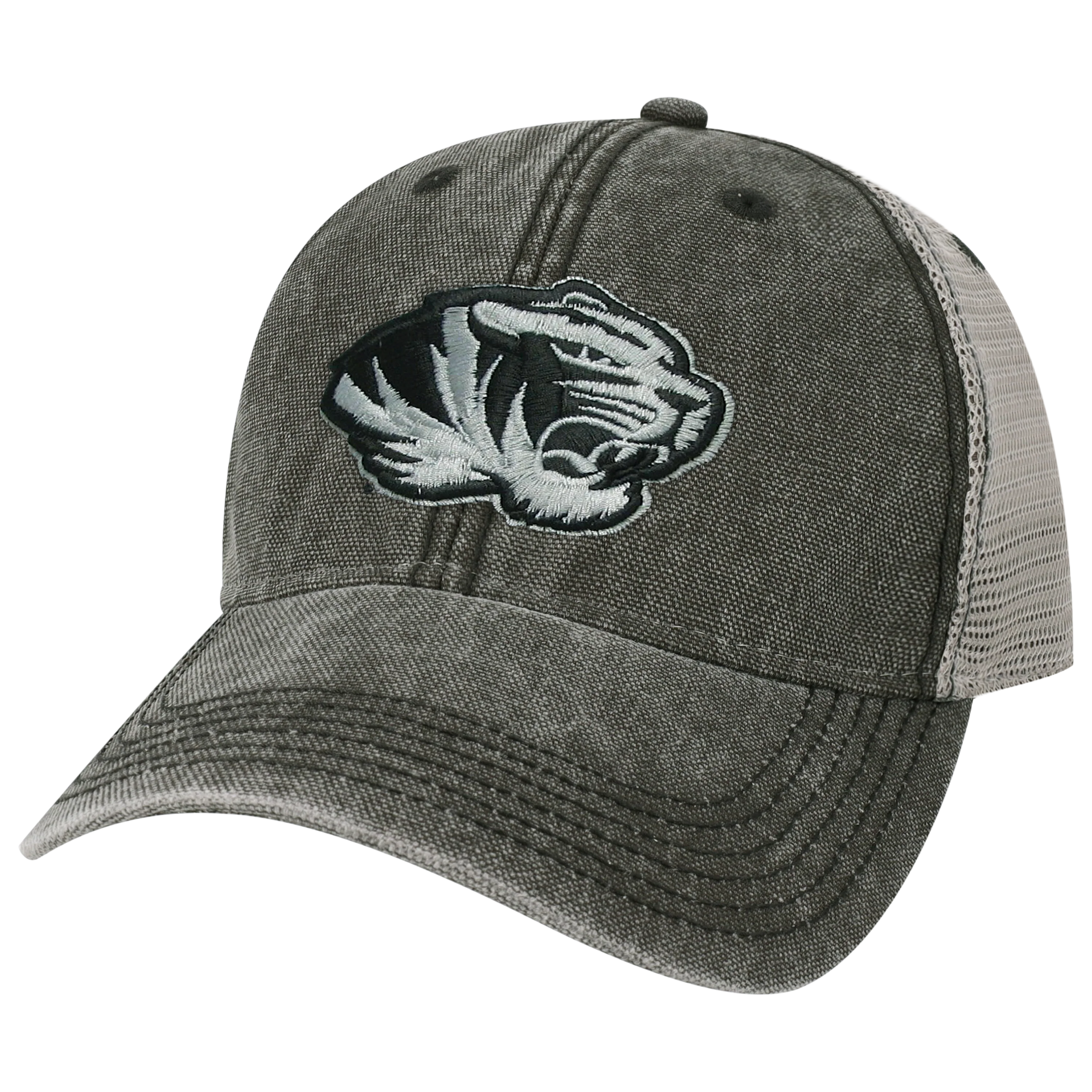 Missouri Tigers Black/Grey Dashboard Trucker Hat - Image 4