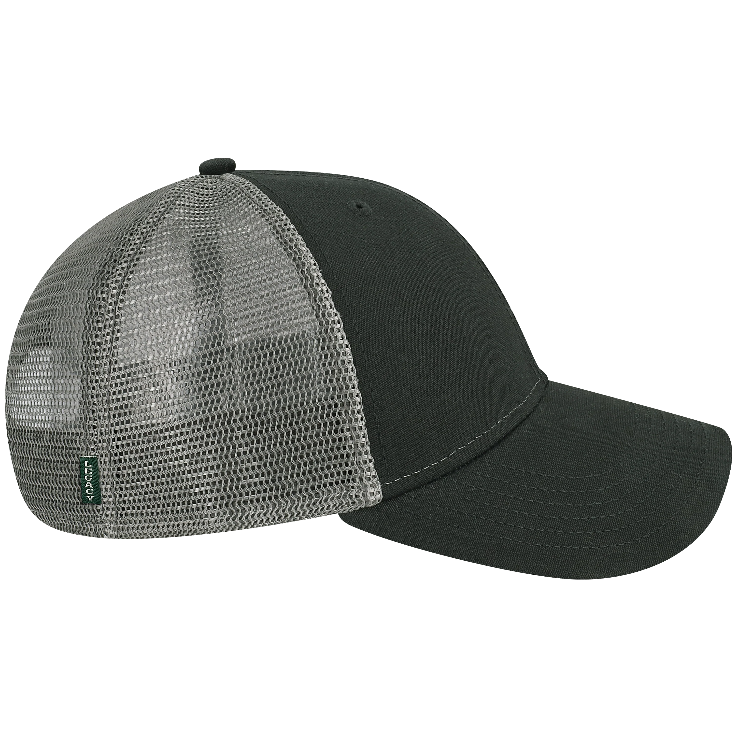 Missouri Tigers Black/Dark Grey Lo-Pro Snapback Adjustable Trucker Hat - Image 3