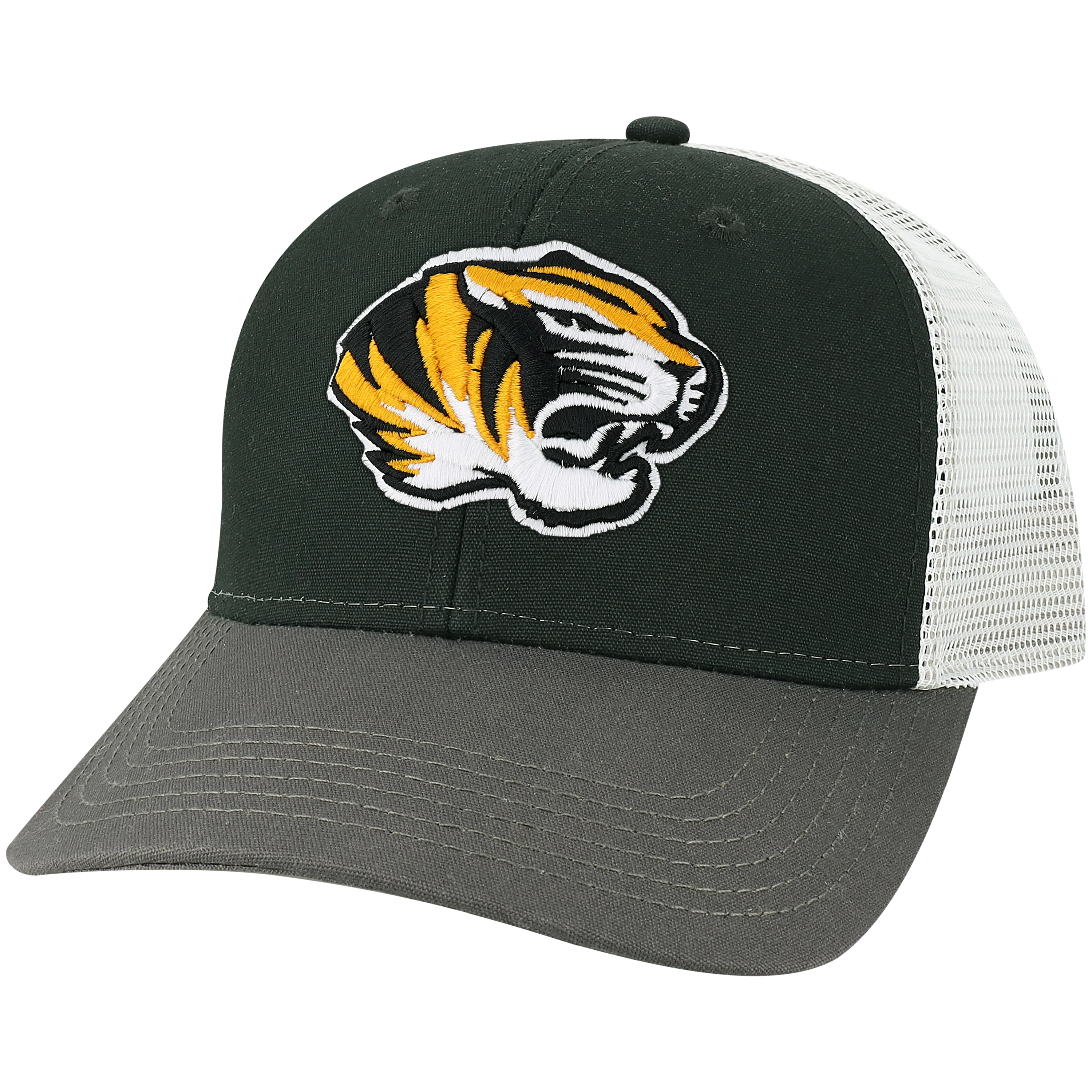 Missouri Tigers Mid-Pro Snapback Adjustable Trucker Hat - Image 4
