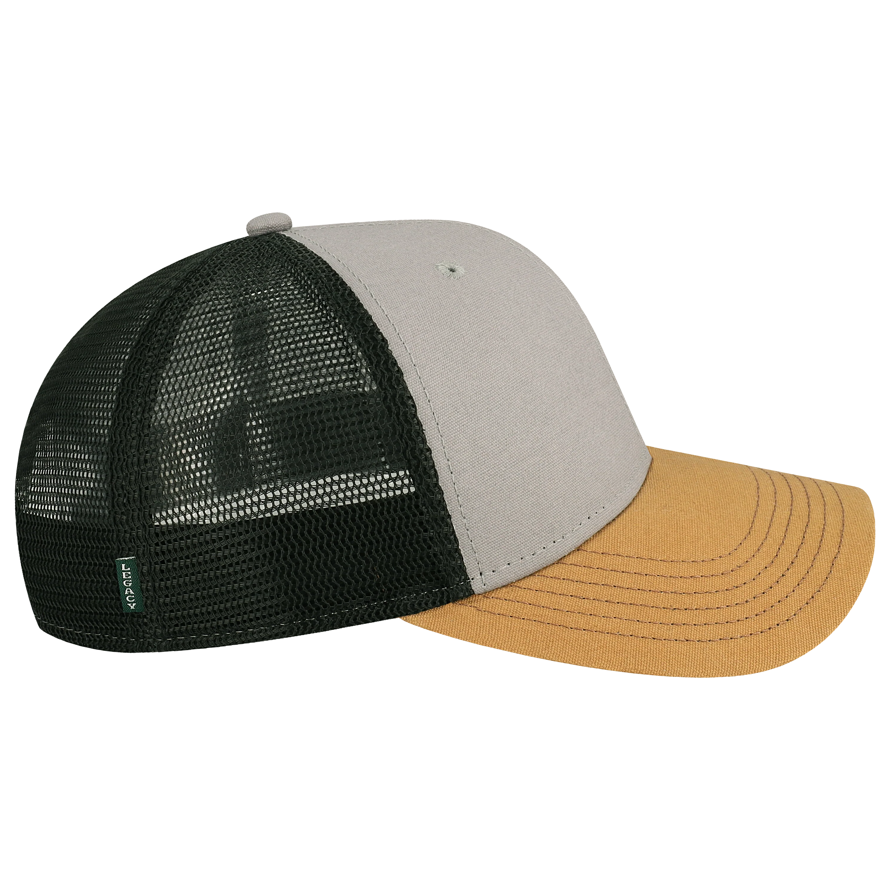 Missouri Tigers Mid-Pro Snapback Adjustable Trucker Hat - Image 3