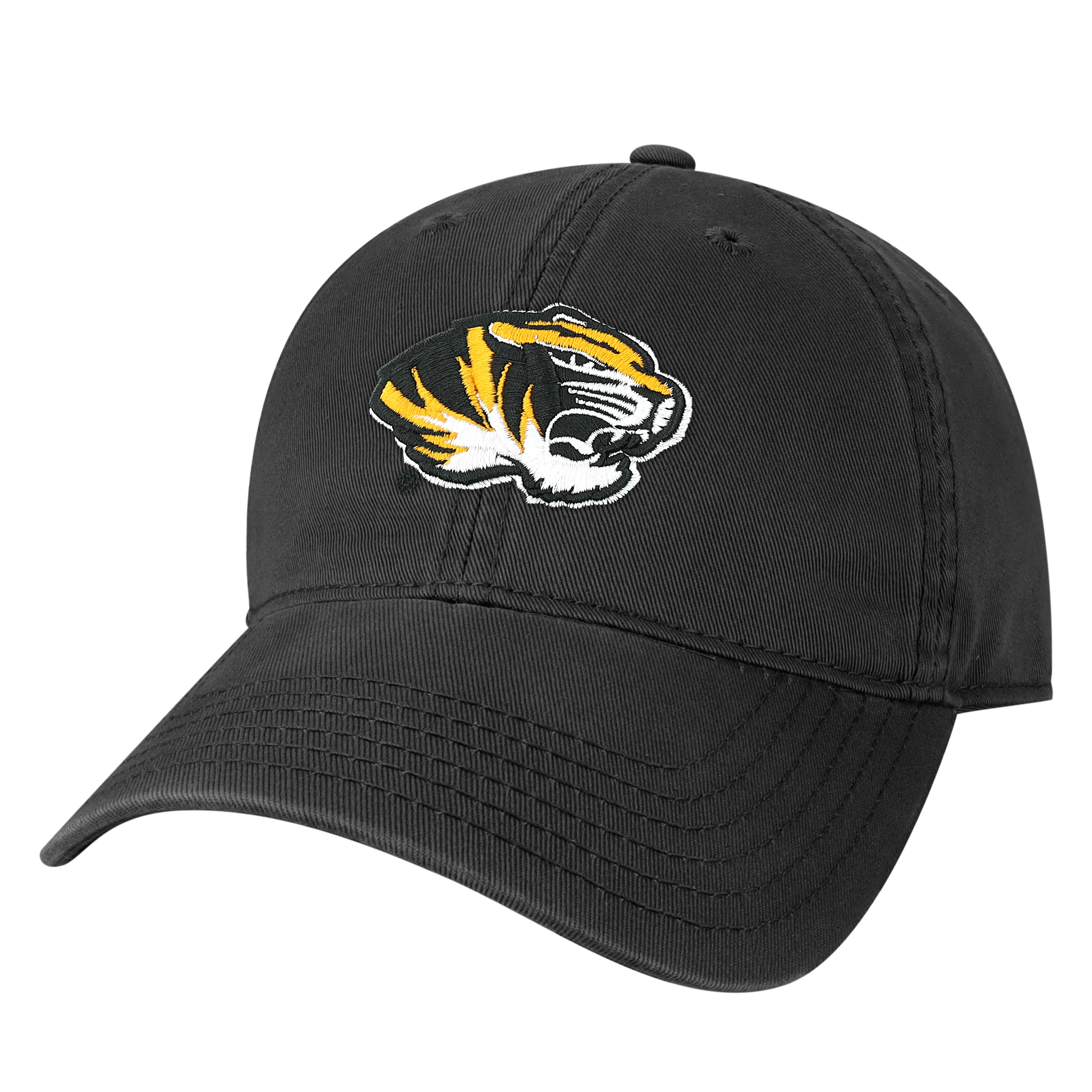Missouri Tigers Black Youth Relaxed Twill Hat - Image 4