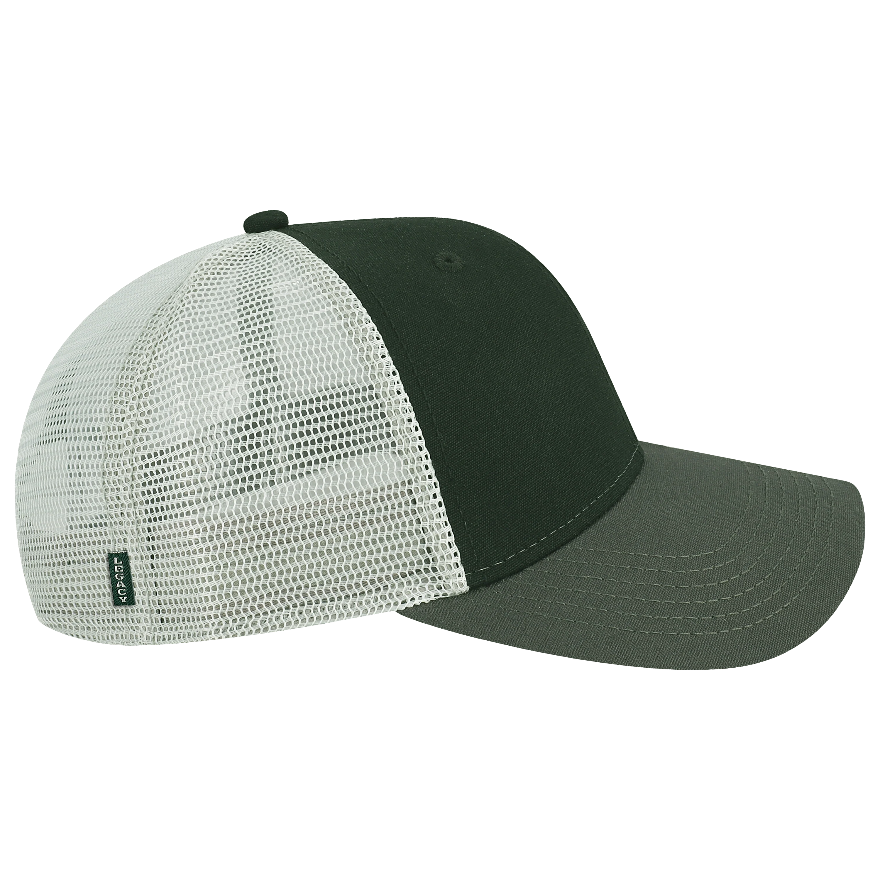 Nebraska Cornhuskers Black/Dark Grey/Silver Mid-Pro Snapback Adjustable Trucker Hat - Image 3