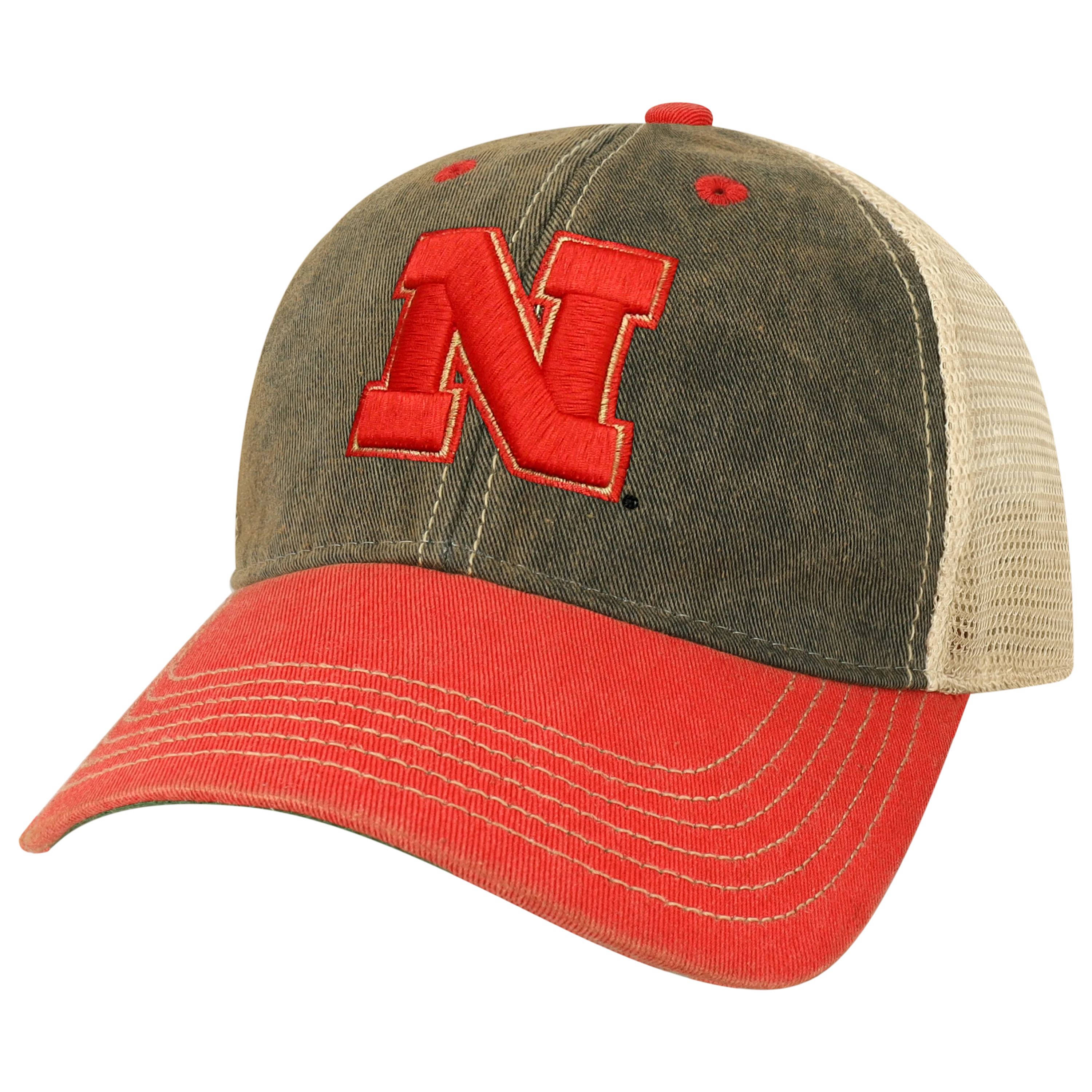 Nebraska Cornhuskers OFA Old Favorite Adjustable Trucker Hat - Image 4