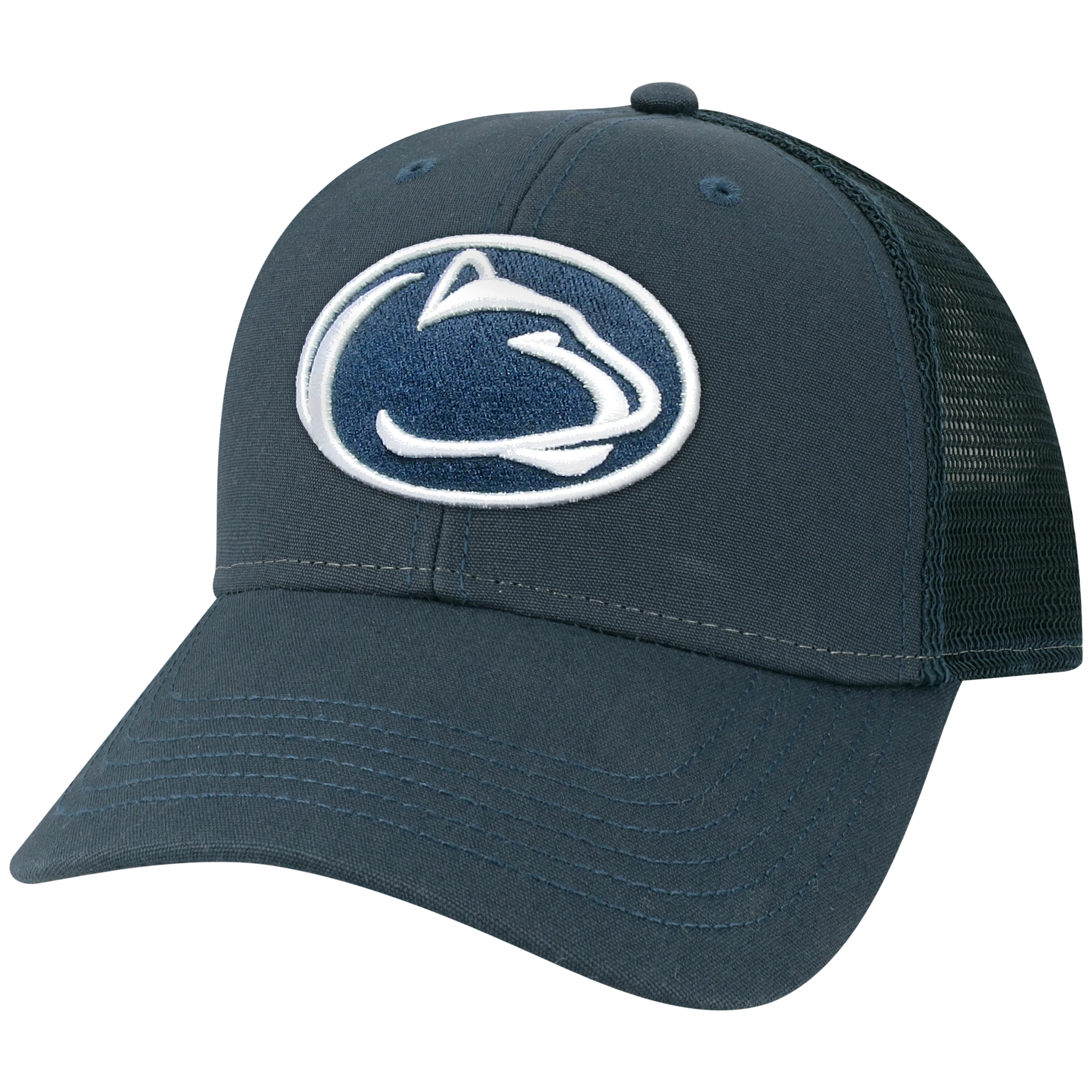 Penn State Nittany Lions Navy Lo-Pro Snapback Adjustable Trucker Hat