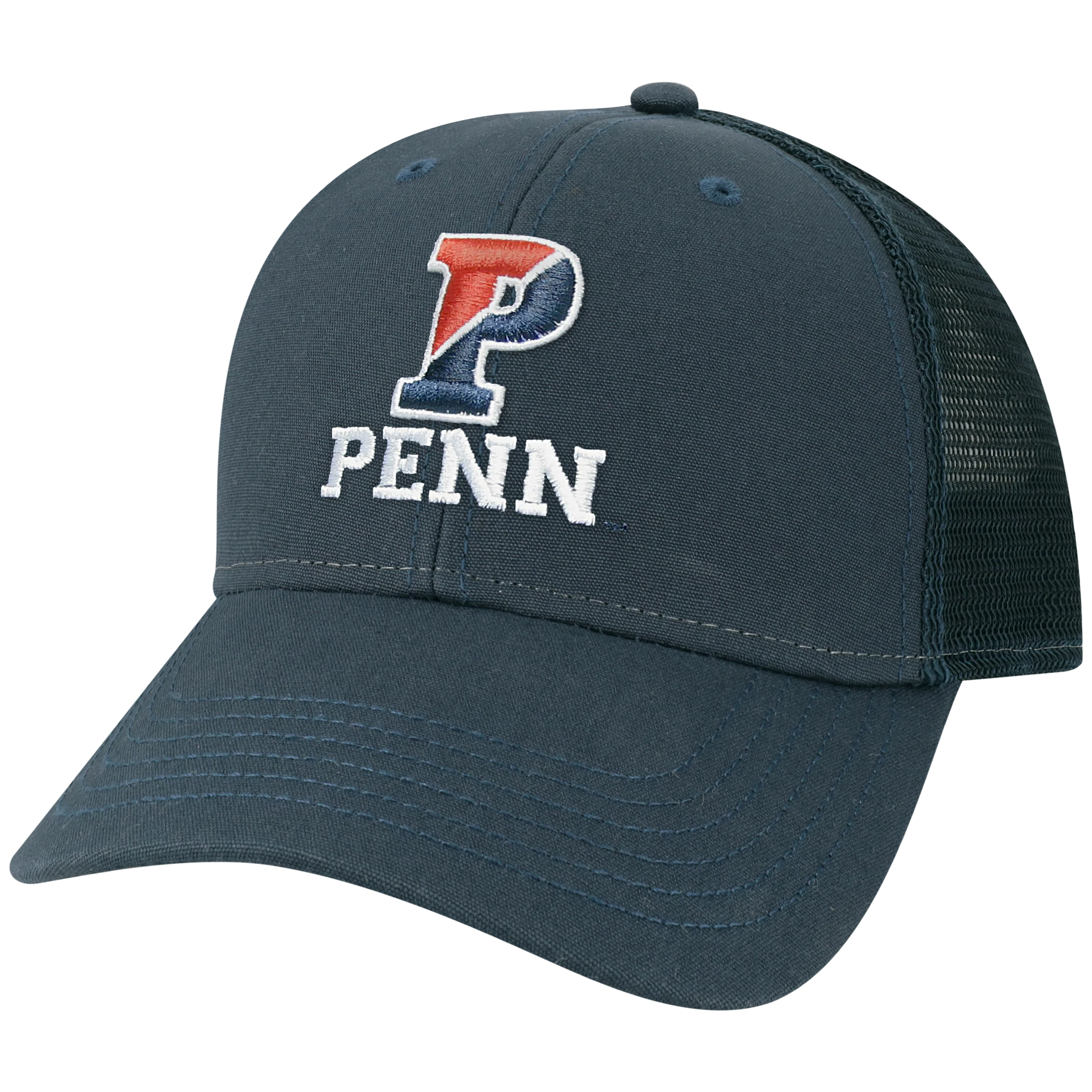 Penn Navy Lo-Pro Snapback Adjustable Trucker Hat