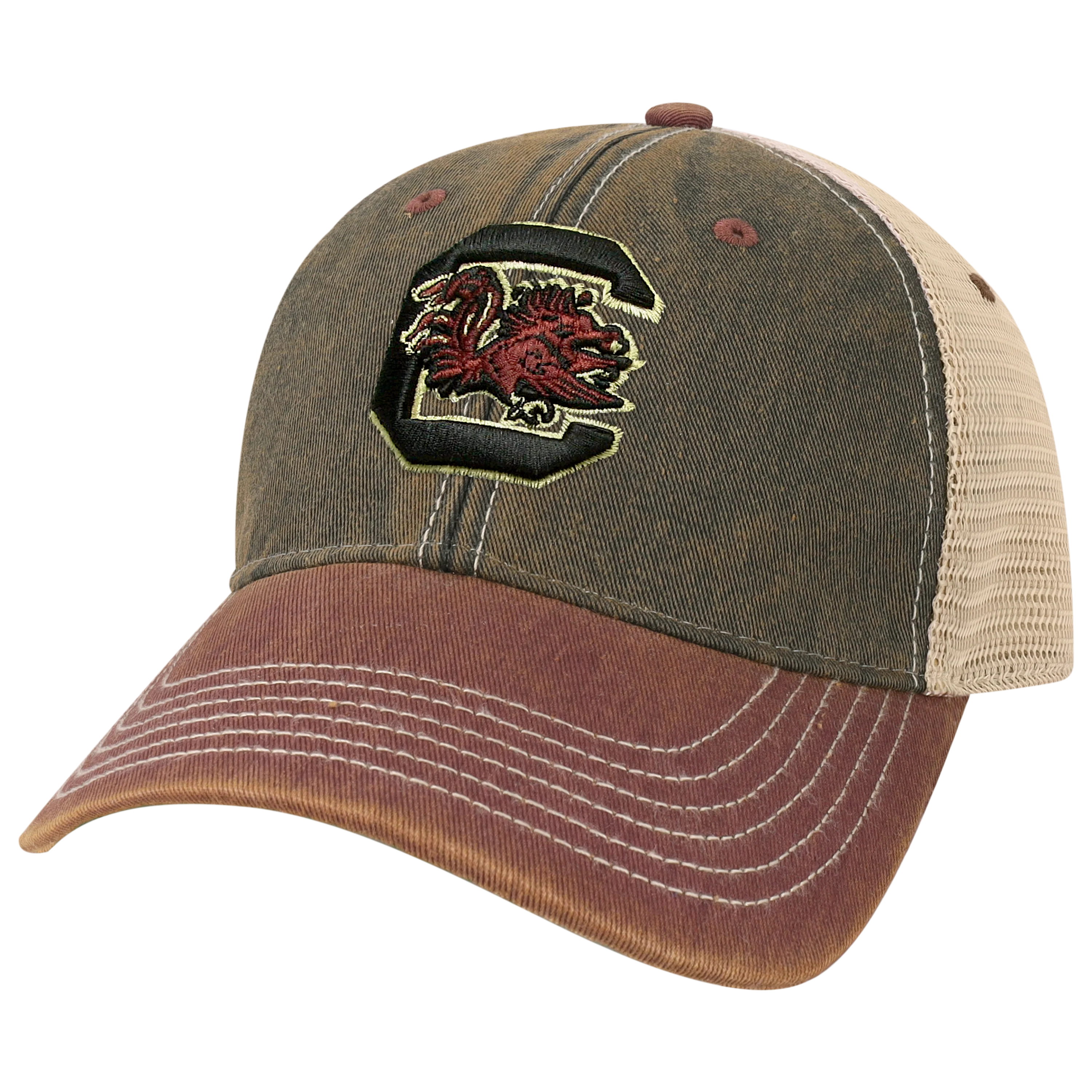 South Carolina Gamecocks OFA Old Favorite Adjustable Trucker Hat - Image 4