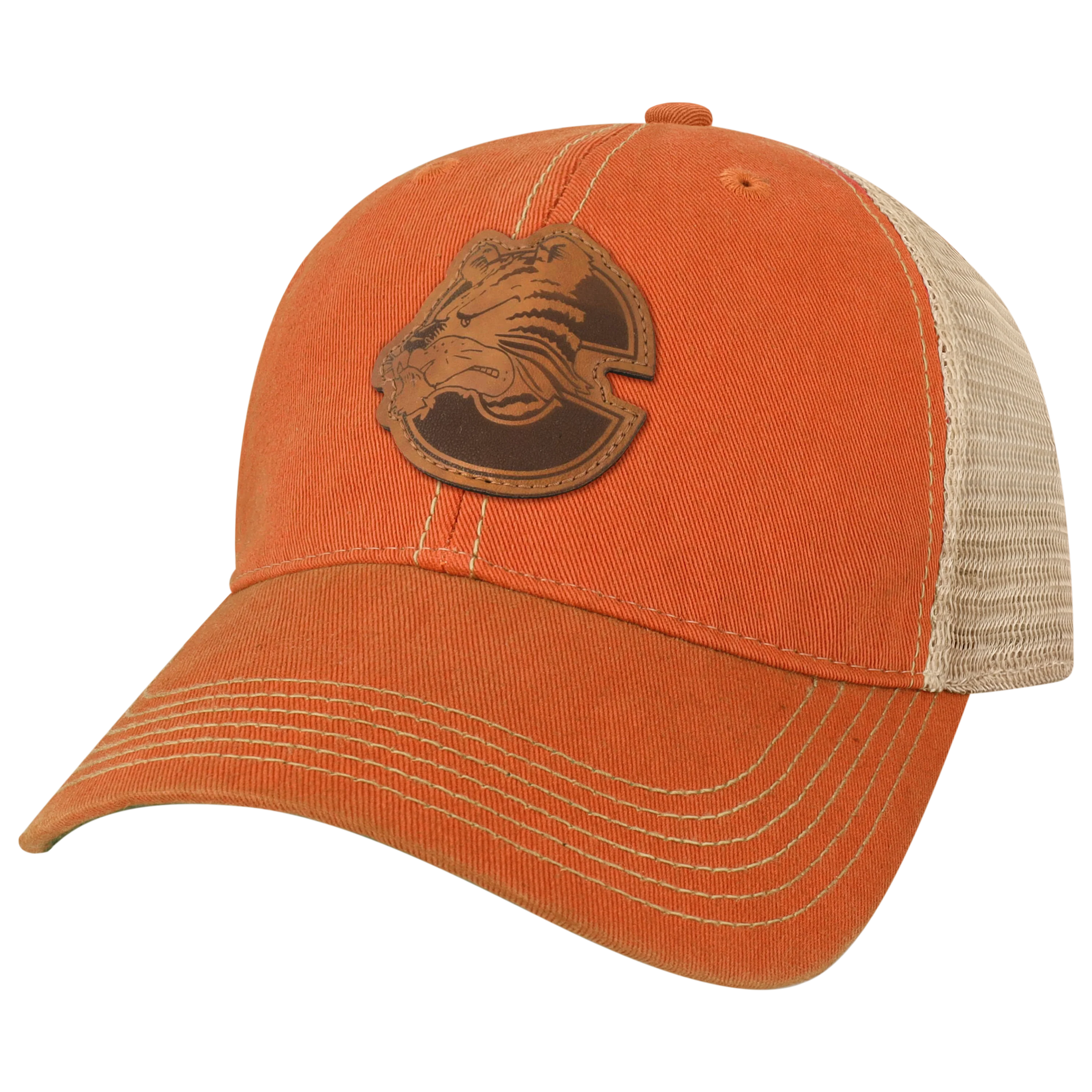 Clemson Tigers College Vault OFA Orange Old Favorite Adjustable Trucker Hat - Image 4