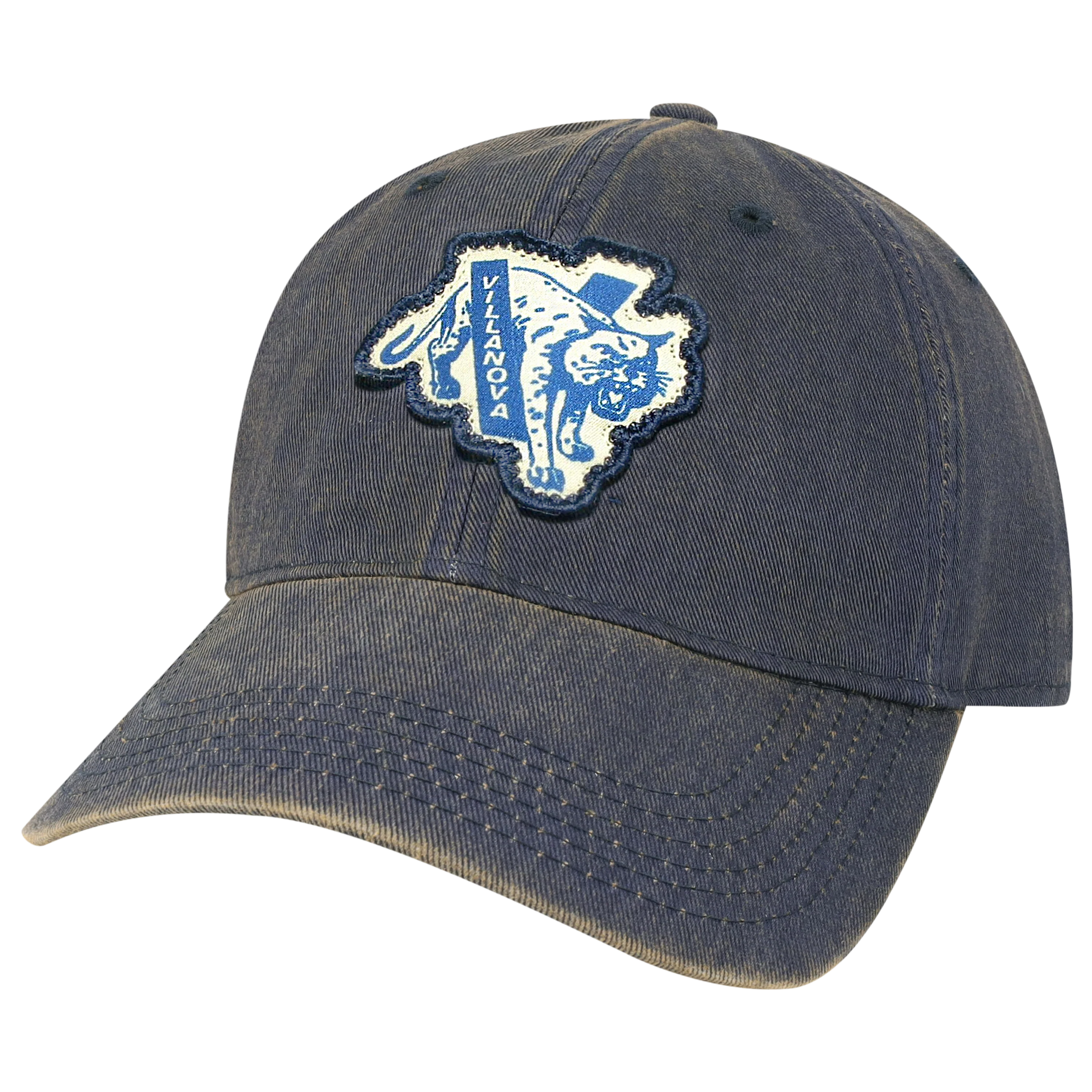 Villanova Wildcats College Vault OFA Navy Old Favorite Adjustable Hat - Image 4