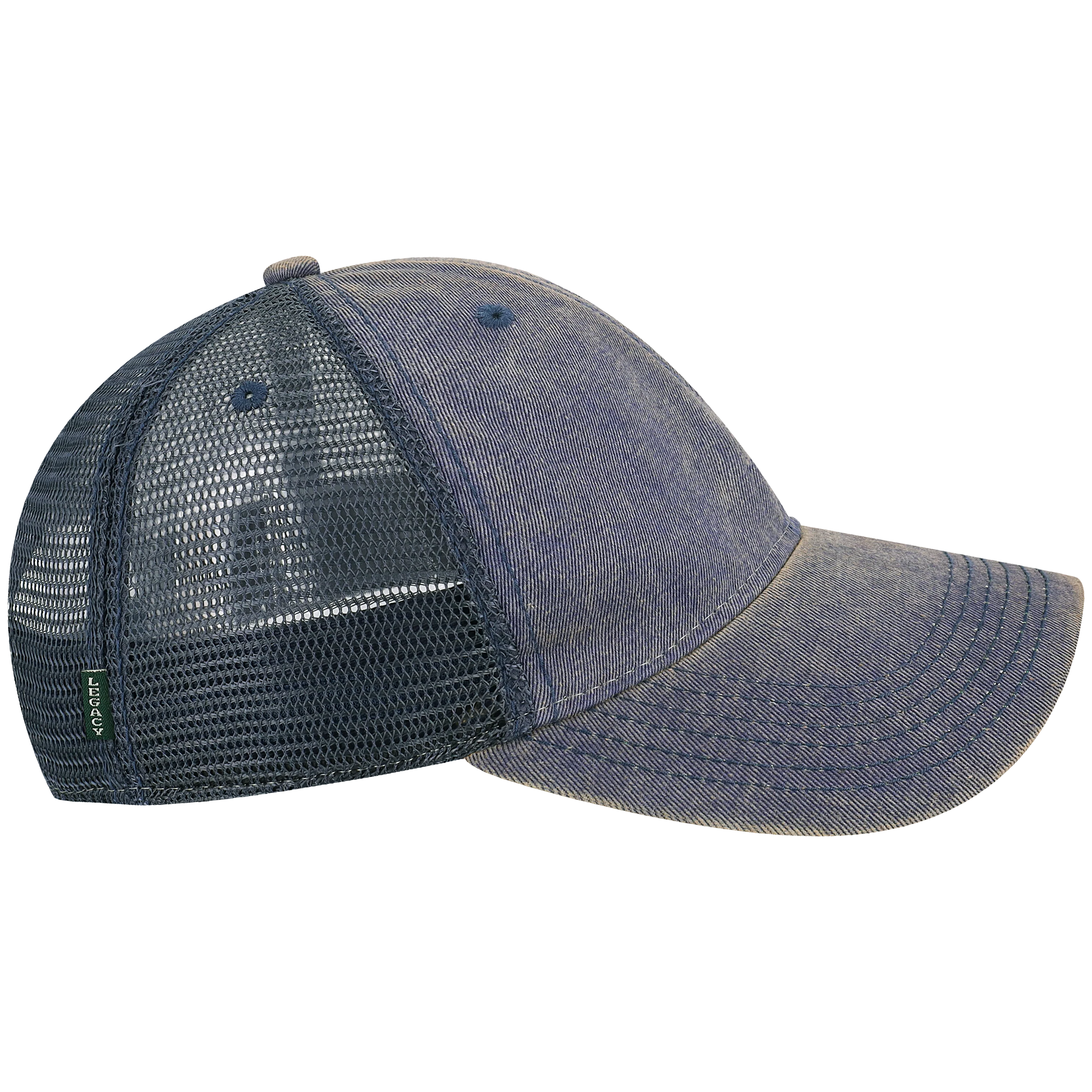 Villanova OFA Navy/Navy Old Favorite Adjustable Trucker Hat - Image 3