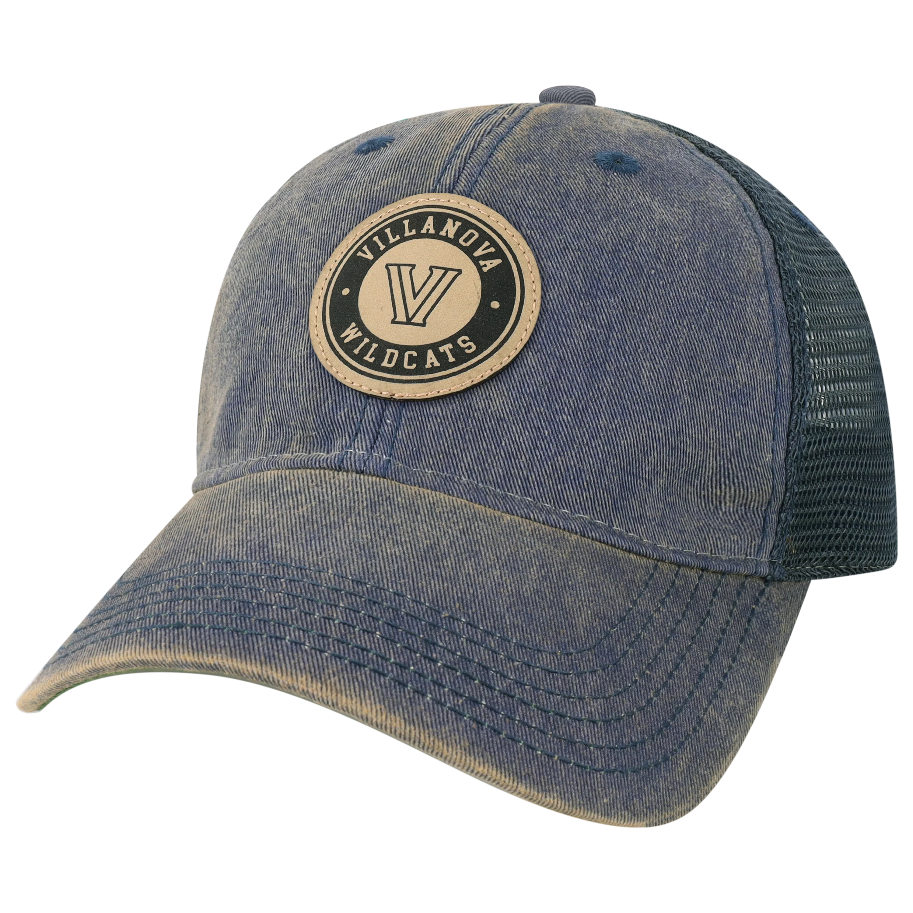 Villanova OFA Navy/Navy Old Favorite Adjustable Trucker Hat - Image 4