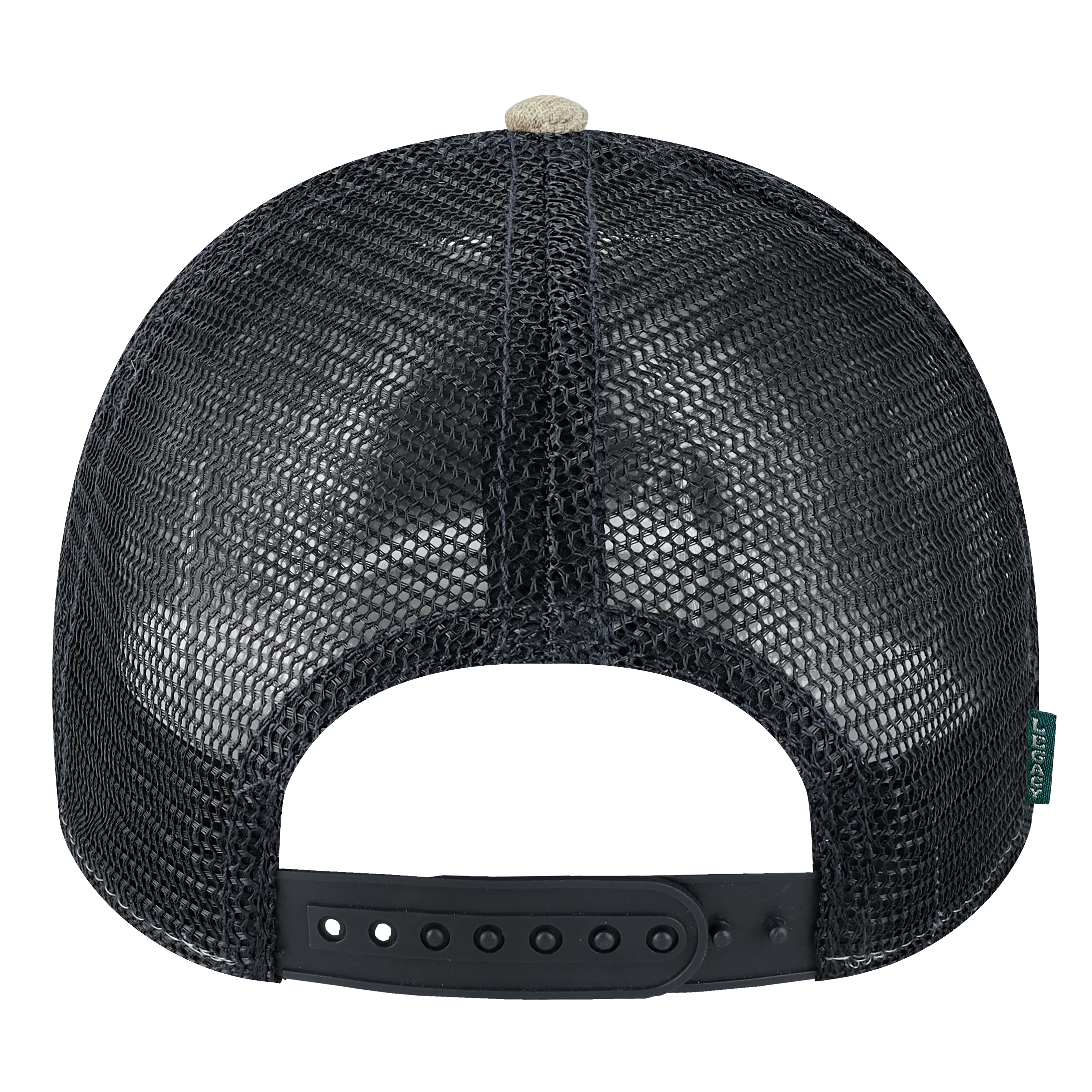 Virginia Tech Heather Tan/Black Lo-Pro Snapback - Image 2