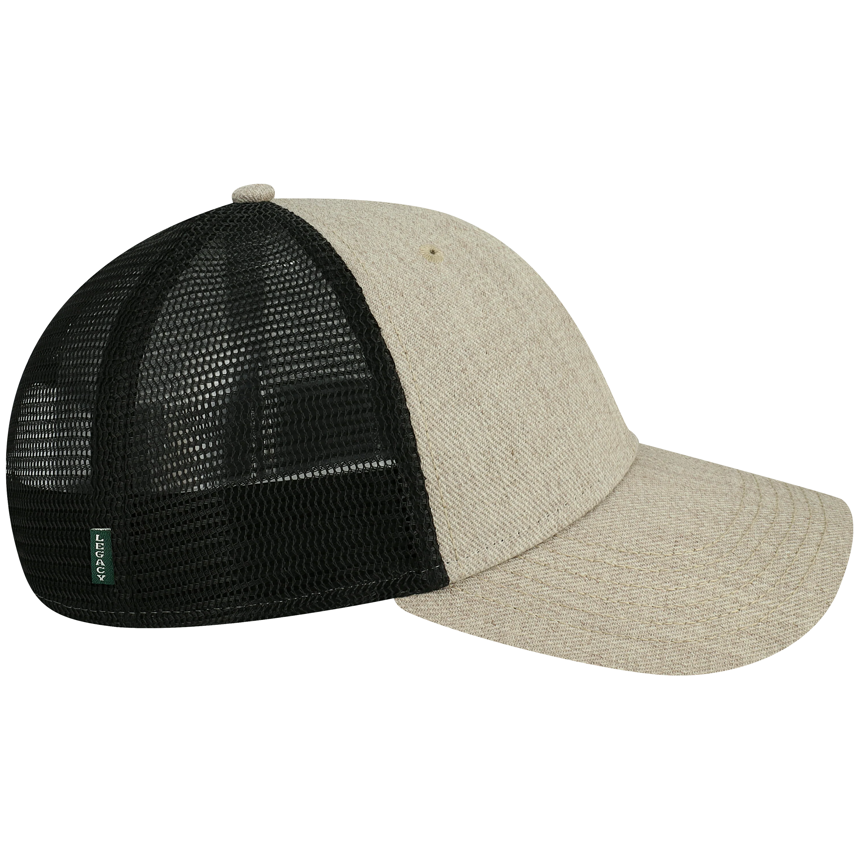 Virginia Tech Heather Tan/Black Lo-Pro Snapback - Image 3