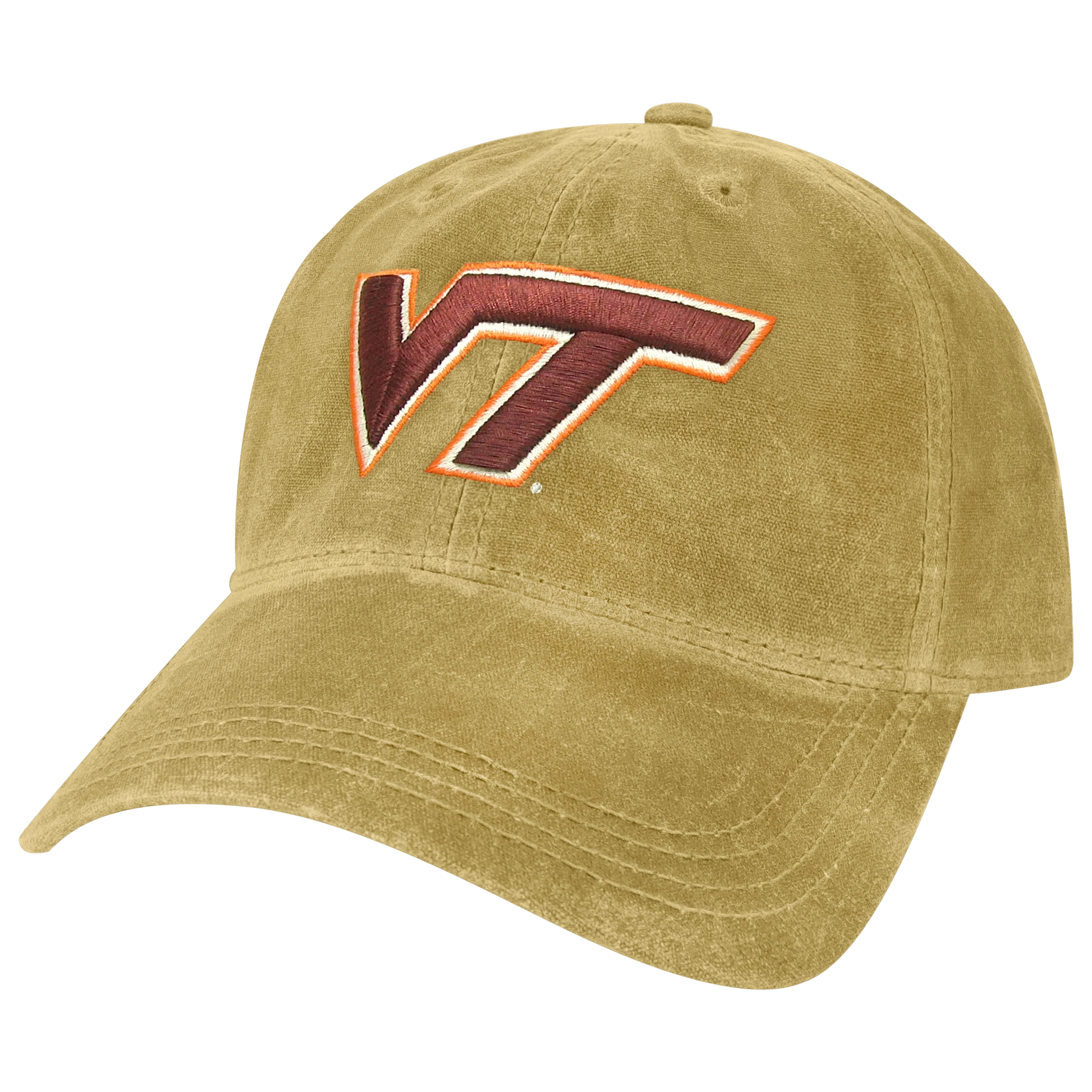 Virginia Tech Hokies Waxed Cotton Adjustable Hat - Image 4
