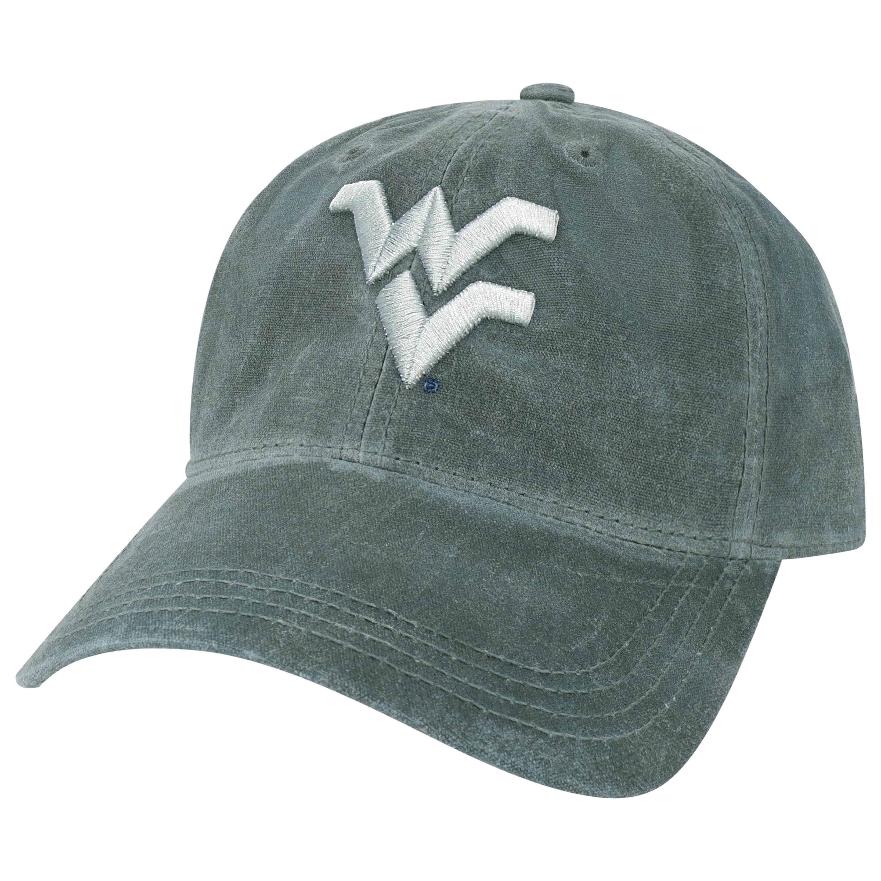 West Virginia Mountaineers Waxed Cotton Adjustable Hat