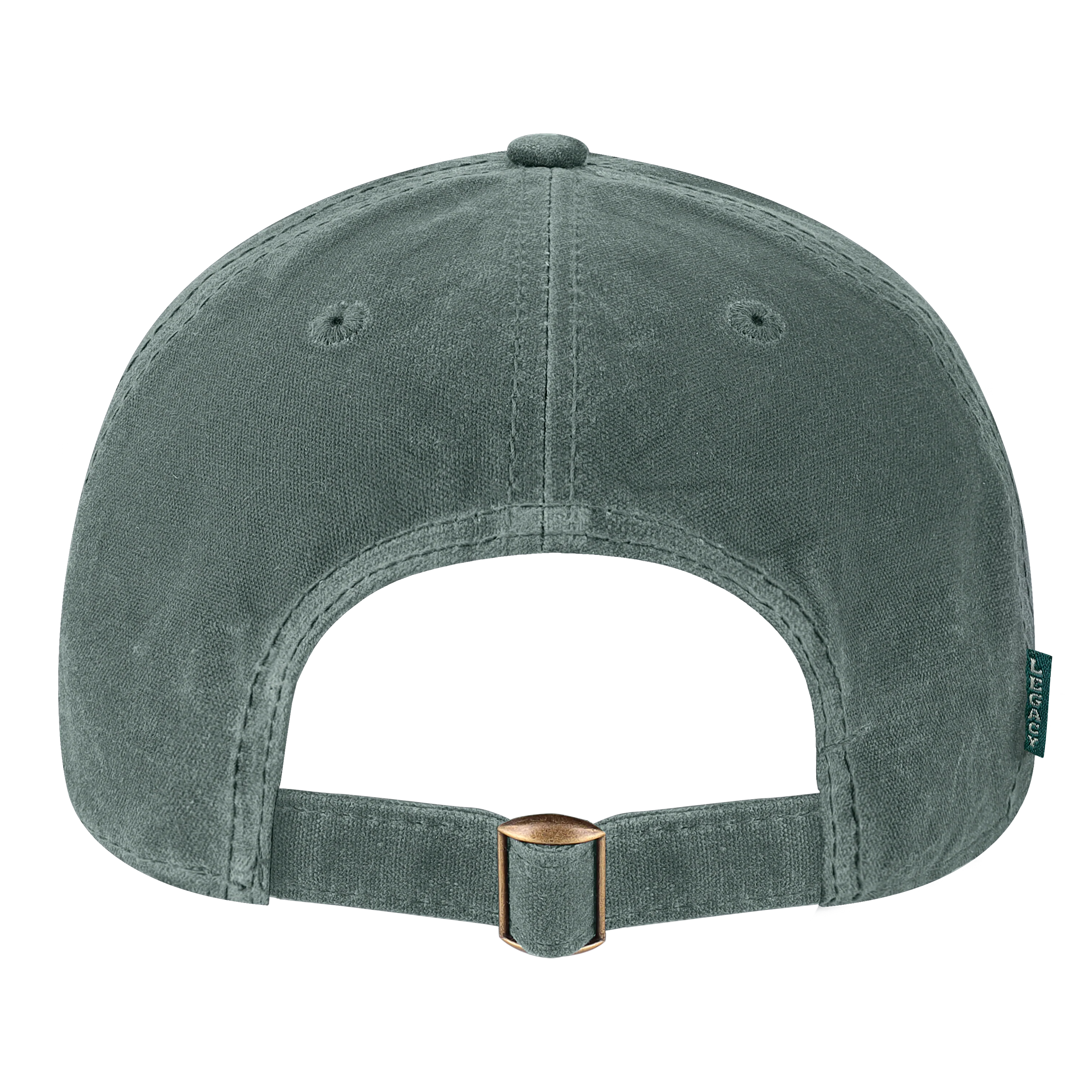 West Virginia Mountaineers Waxed Cotton Adjustable Hat - Image 2