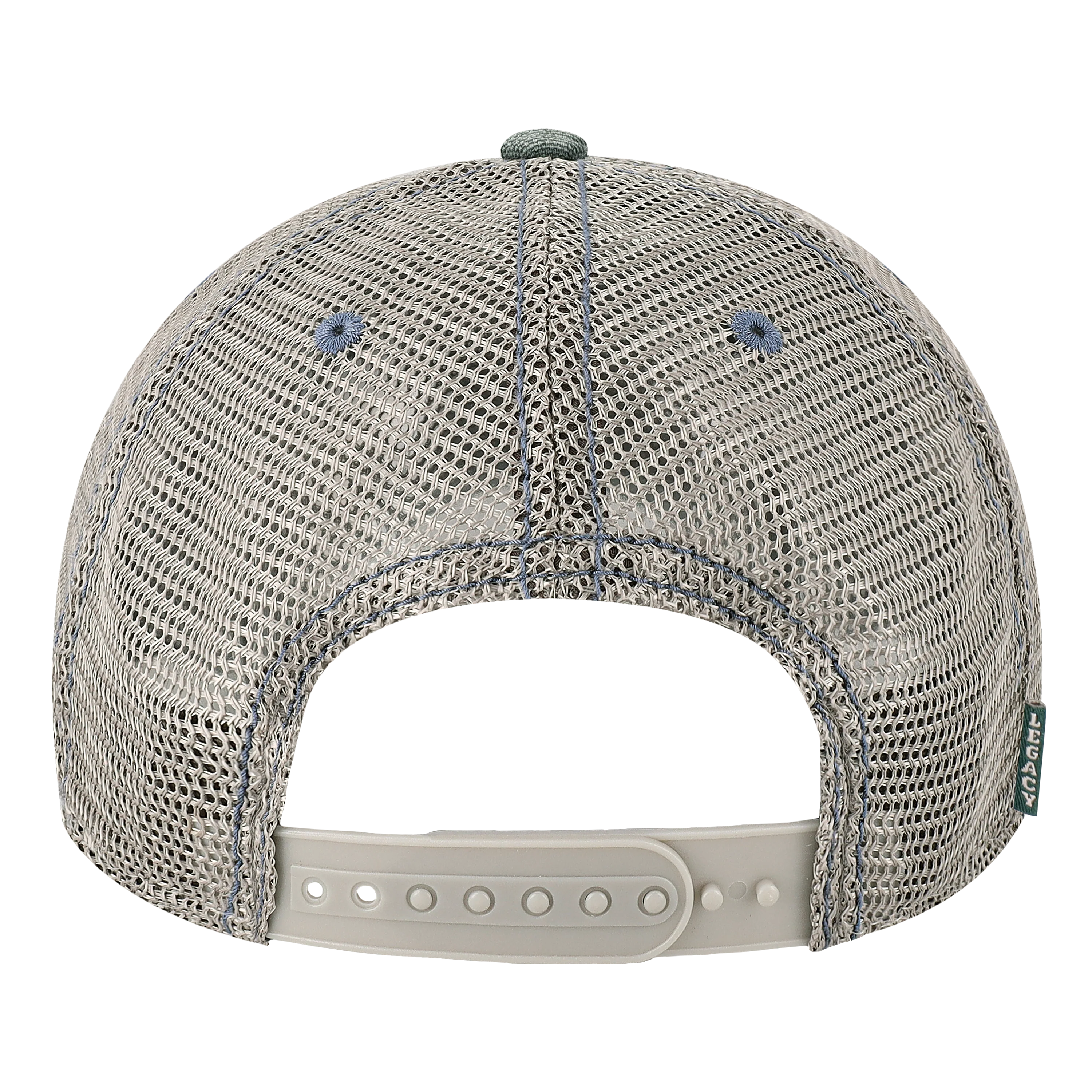 West Virginia Blue Steel/Grey Dashboard Trucker - Image 2