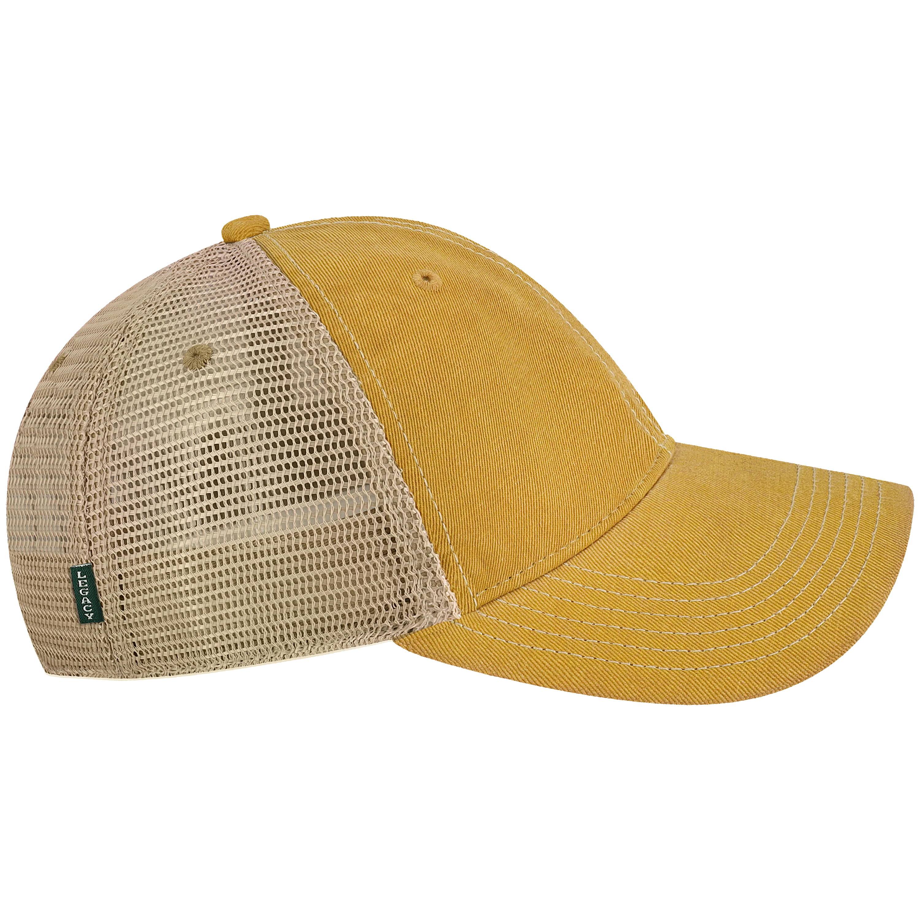 West Virginia Mountaineers OFA Old Favorite Adjustable Trucker Hat - Image 3