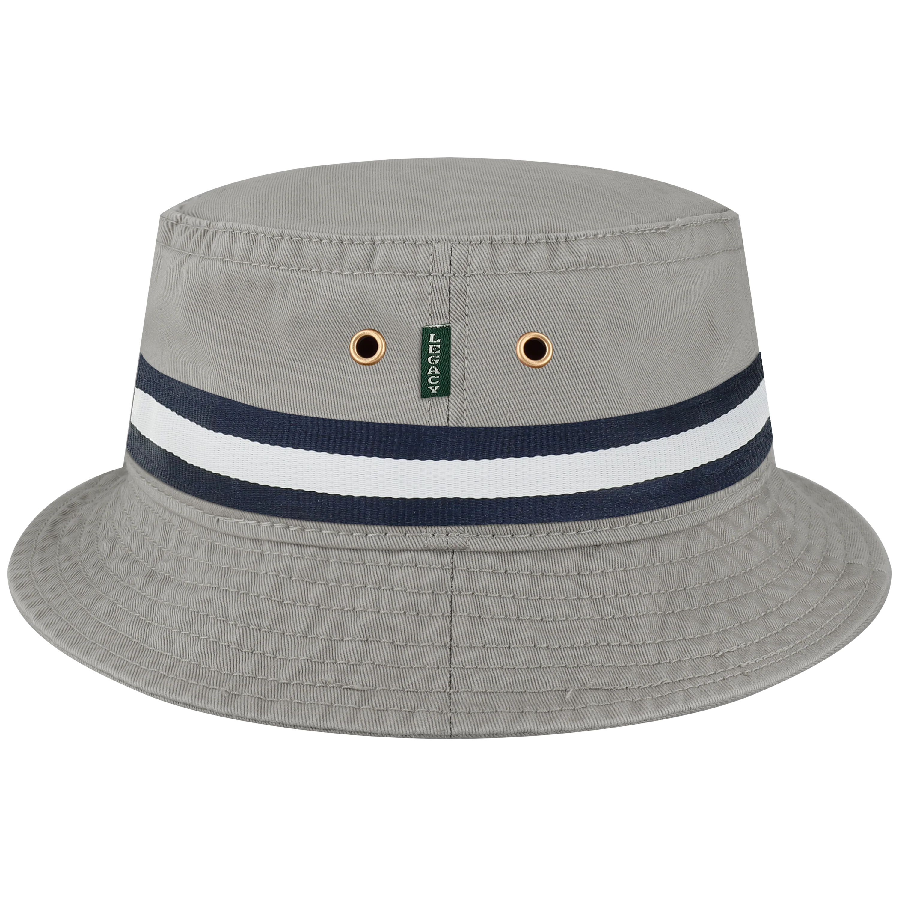 Yale University Bulldogs Grey Relaxed Twill Bucket Hat - Image 2