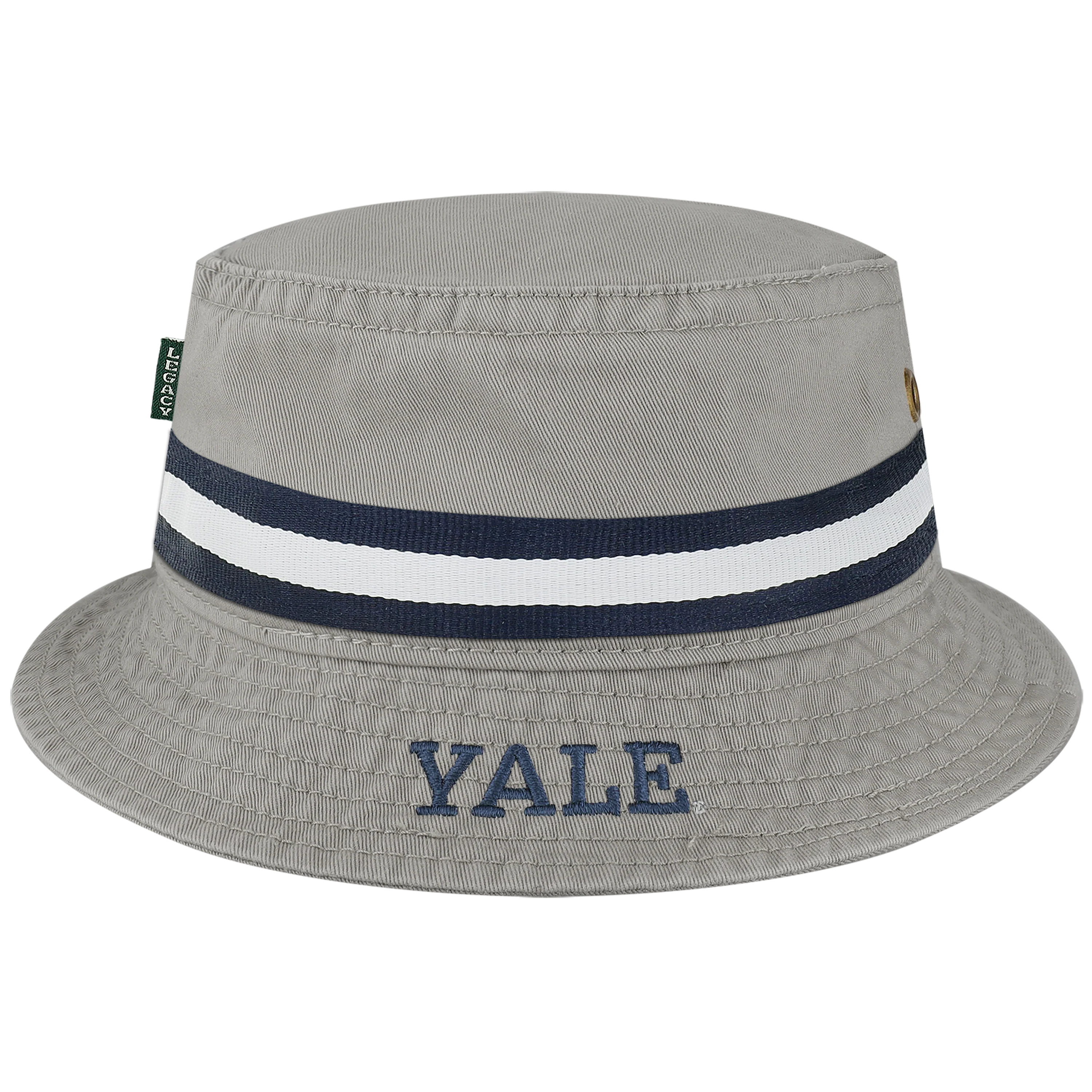 Yale University Bulldogs Grey Relaxed Twill Bucket Hat - Image 3