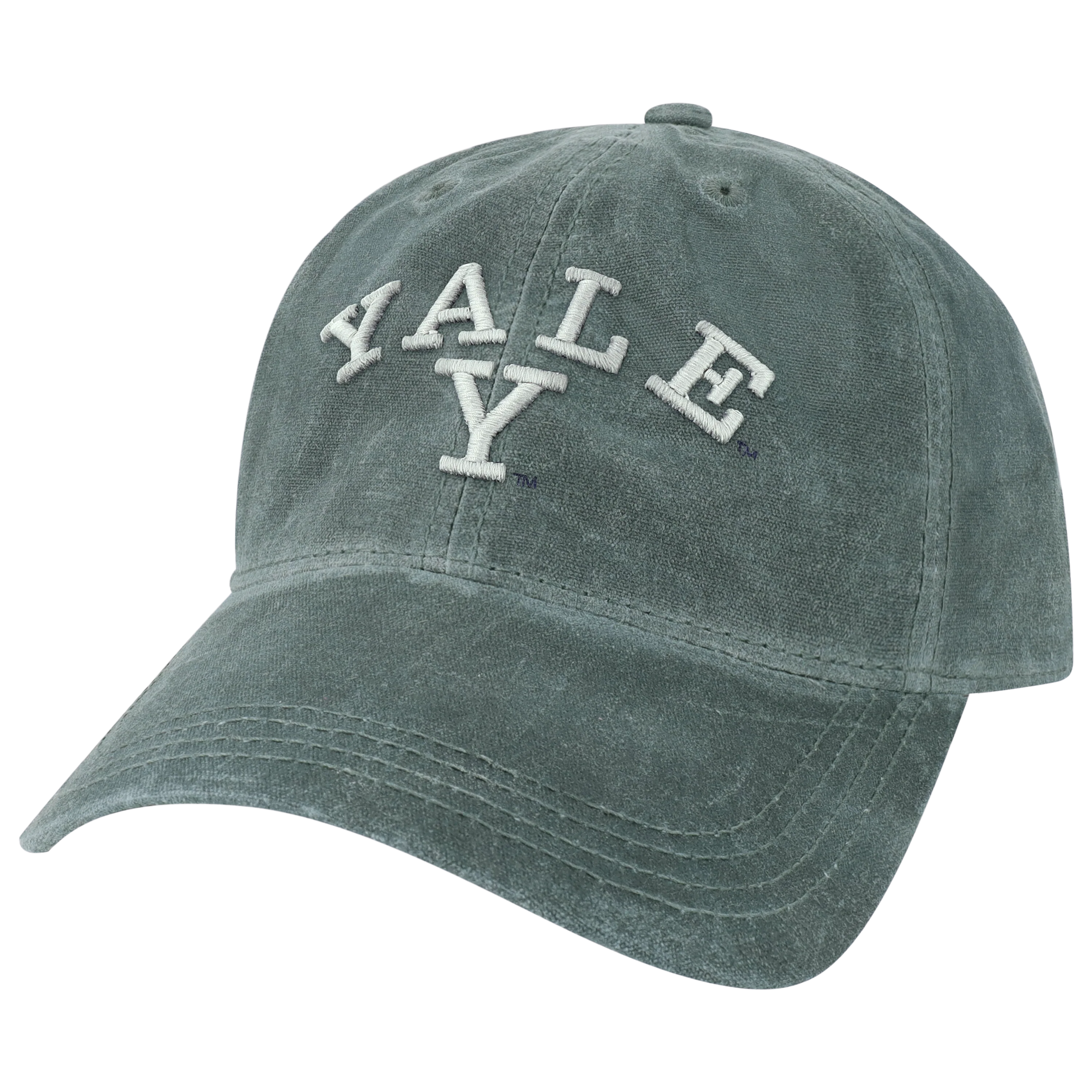 Yale University Bulldogs Blue Steel Waxed Cotton Adjustable Hat - Image 4