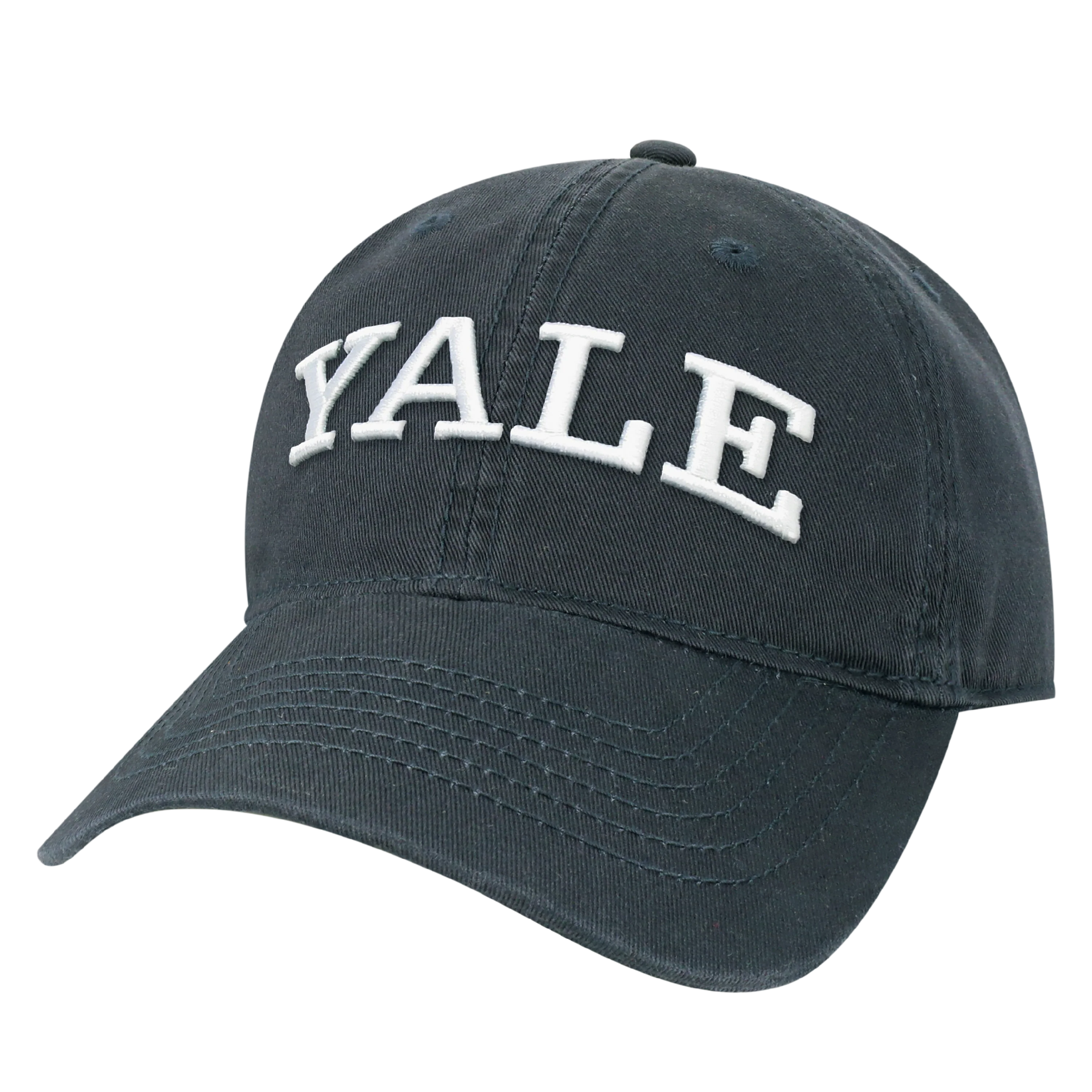 Yale University Bulldogs Navy Youth Relaxed Twill Hat - Image 4