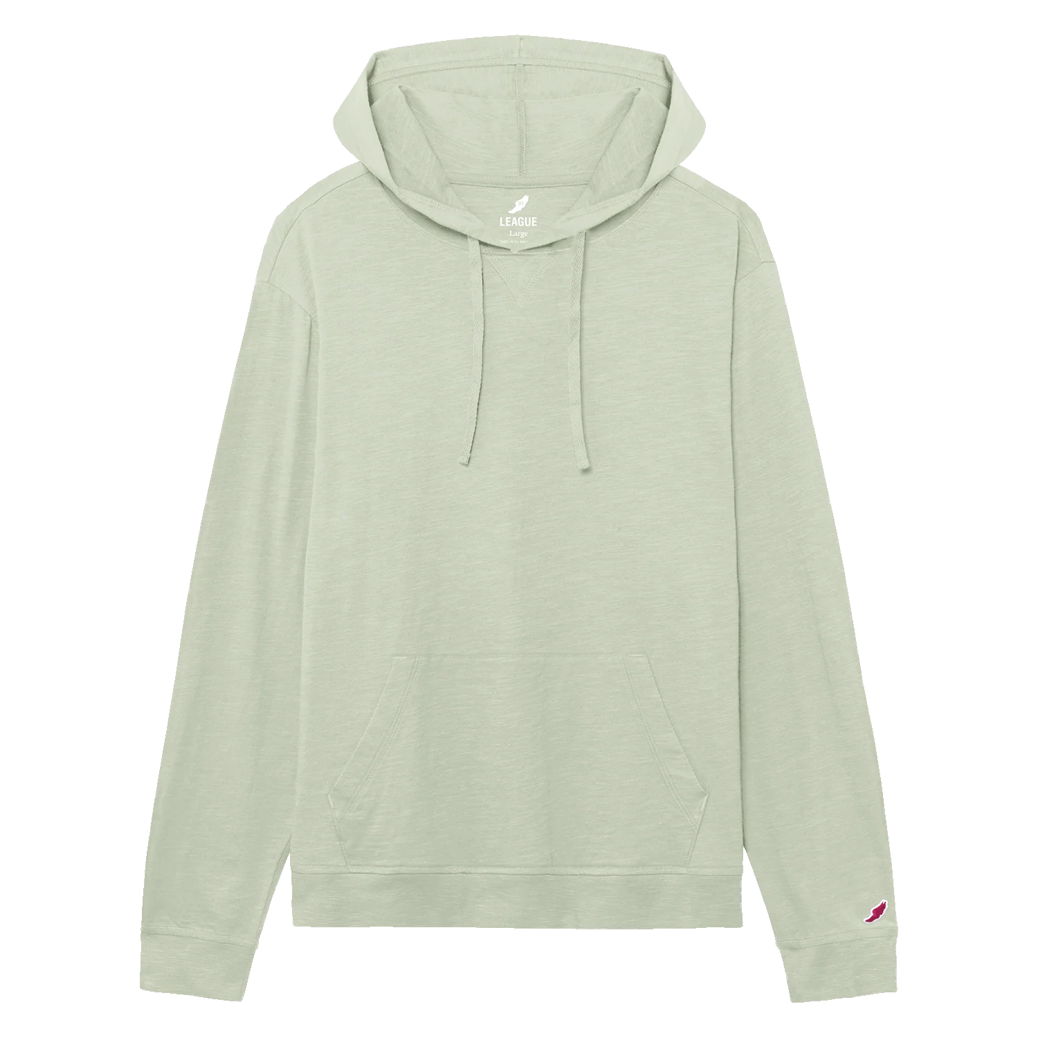 JS120 Jersey Slub Long Sleeve Hood - Image 12