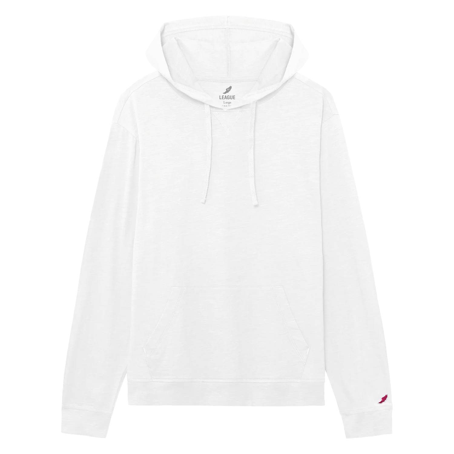 JS120 Jersey Slub Long Sleeve Hood - Image 13