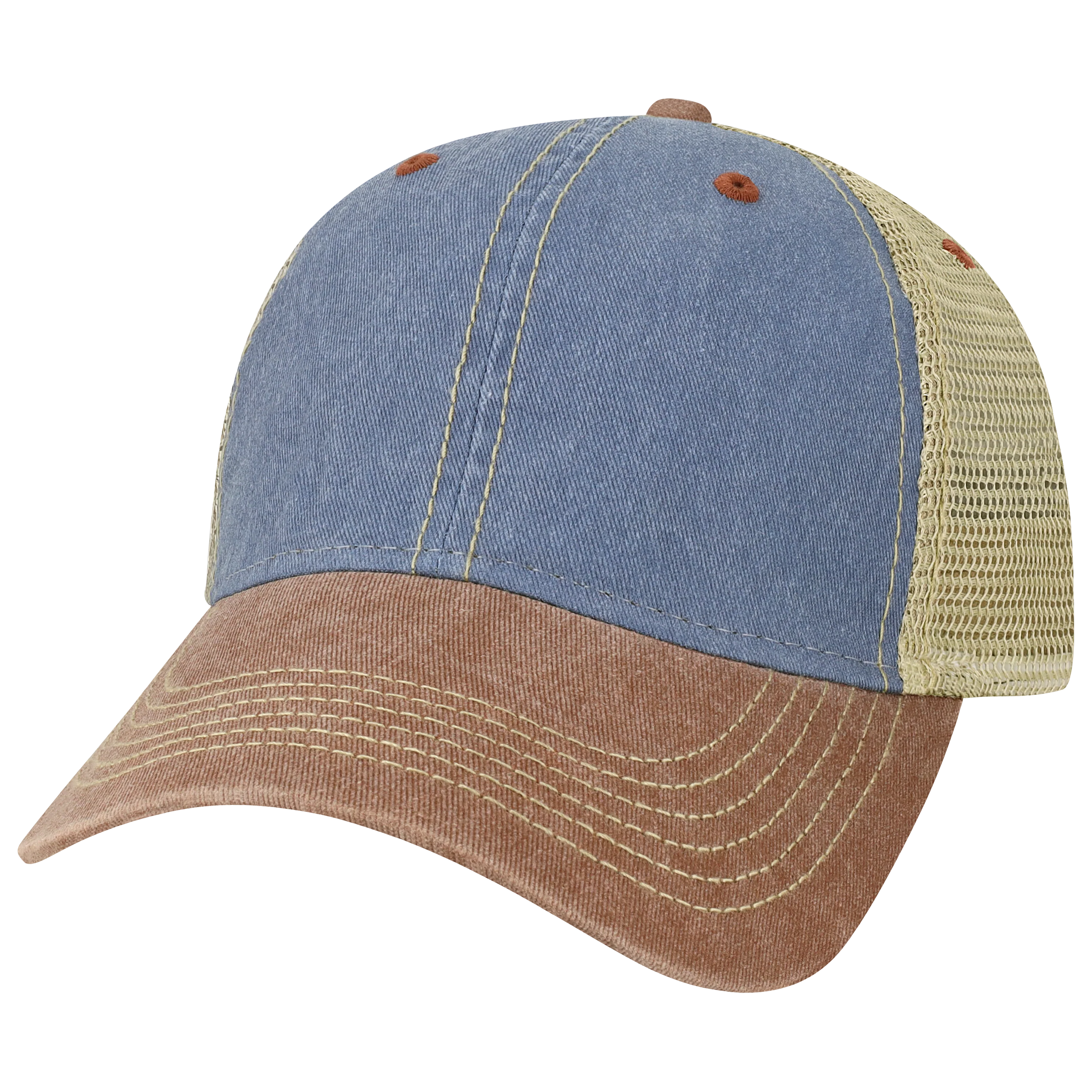 51286 Legend Vintage Wash Trucker Cap - Image 18