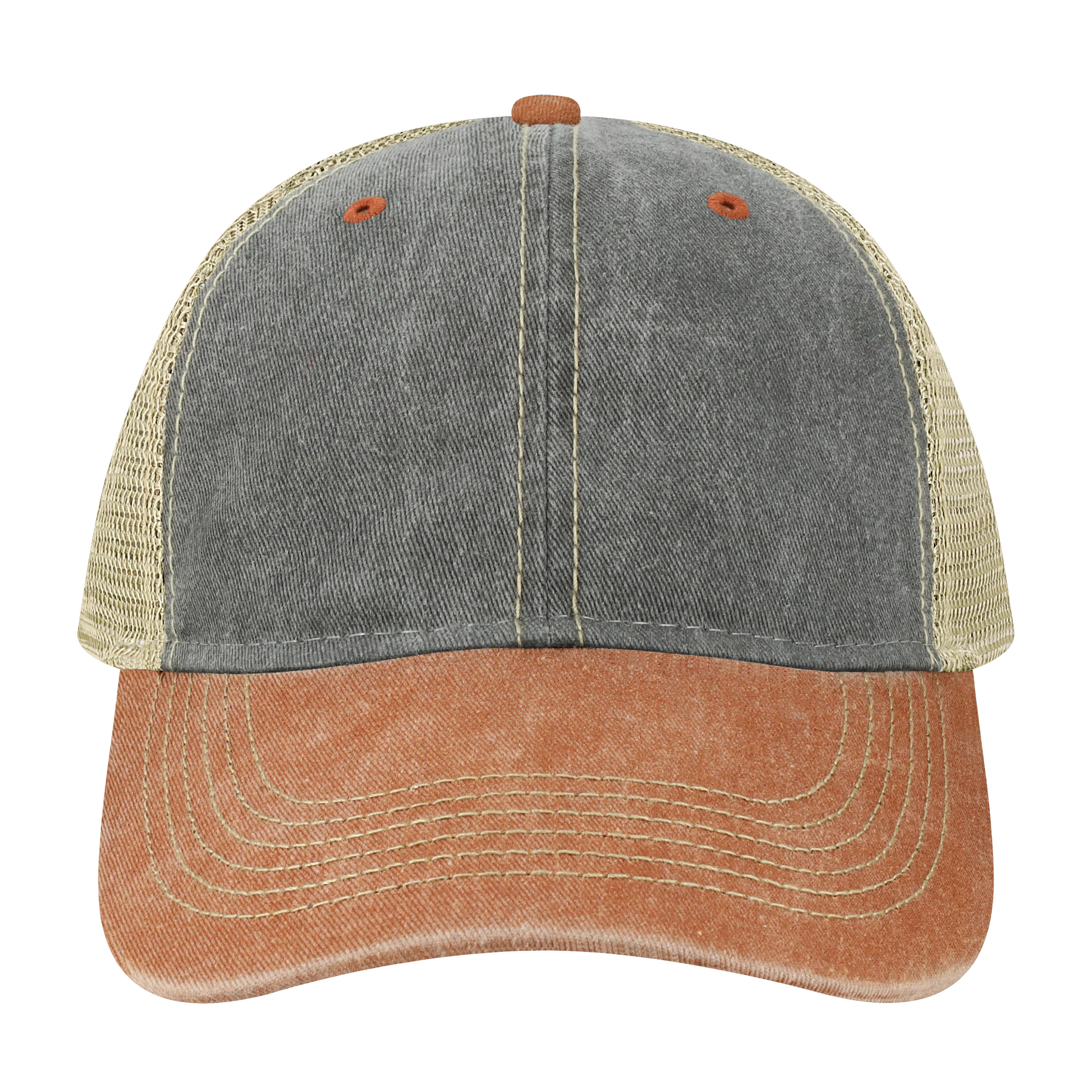 51286 Legend Vintage Wash Trucker Cap - Image 4