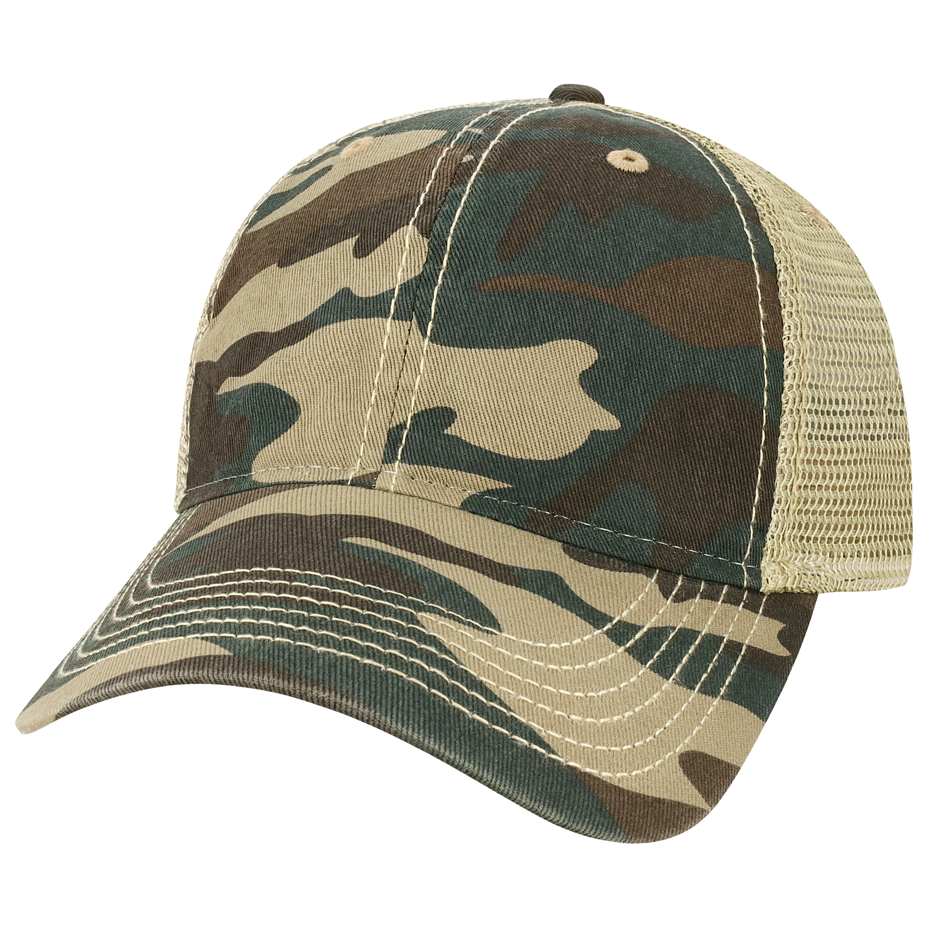 51286 Legend Vintage Wash Trucker Cap - Image 9