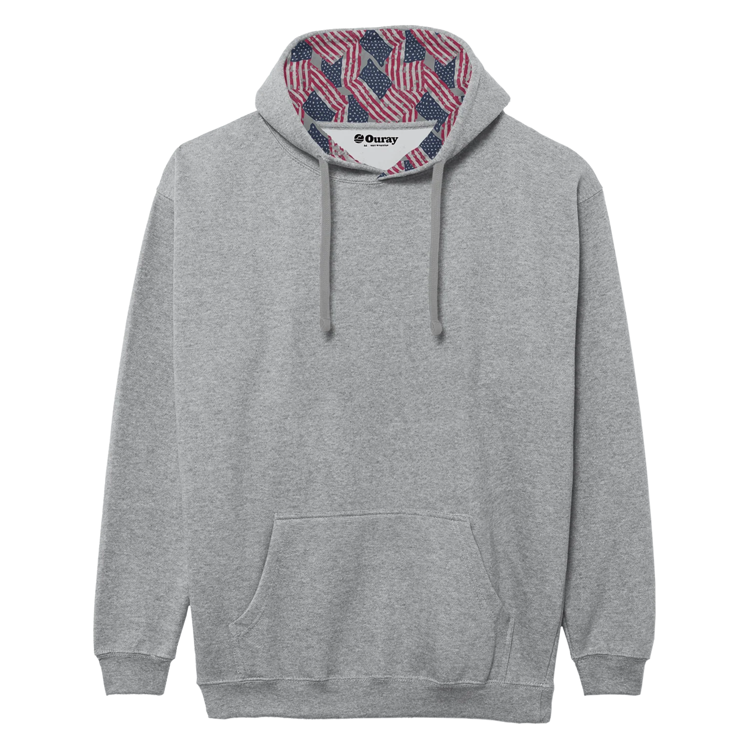 31048 Benchmark Colorblock Pullover Hood - Premium Heather - Image 4