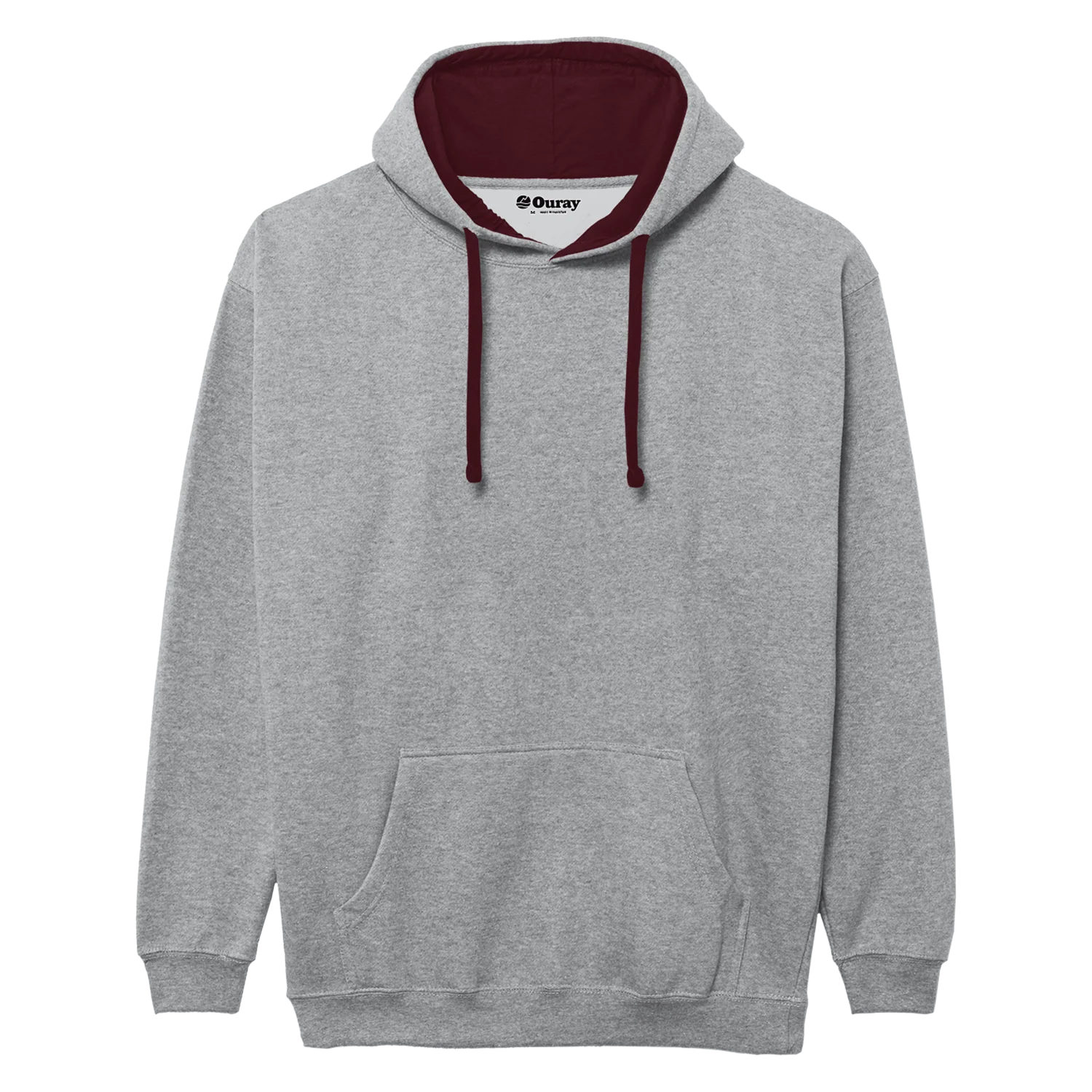 31048 Benchmark Colorblock Pullover Hood - Premium Heather - Image 5