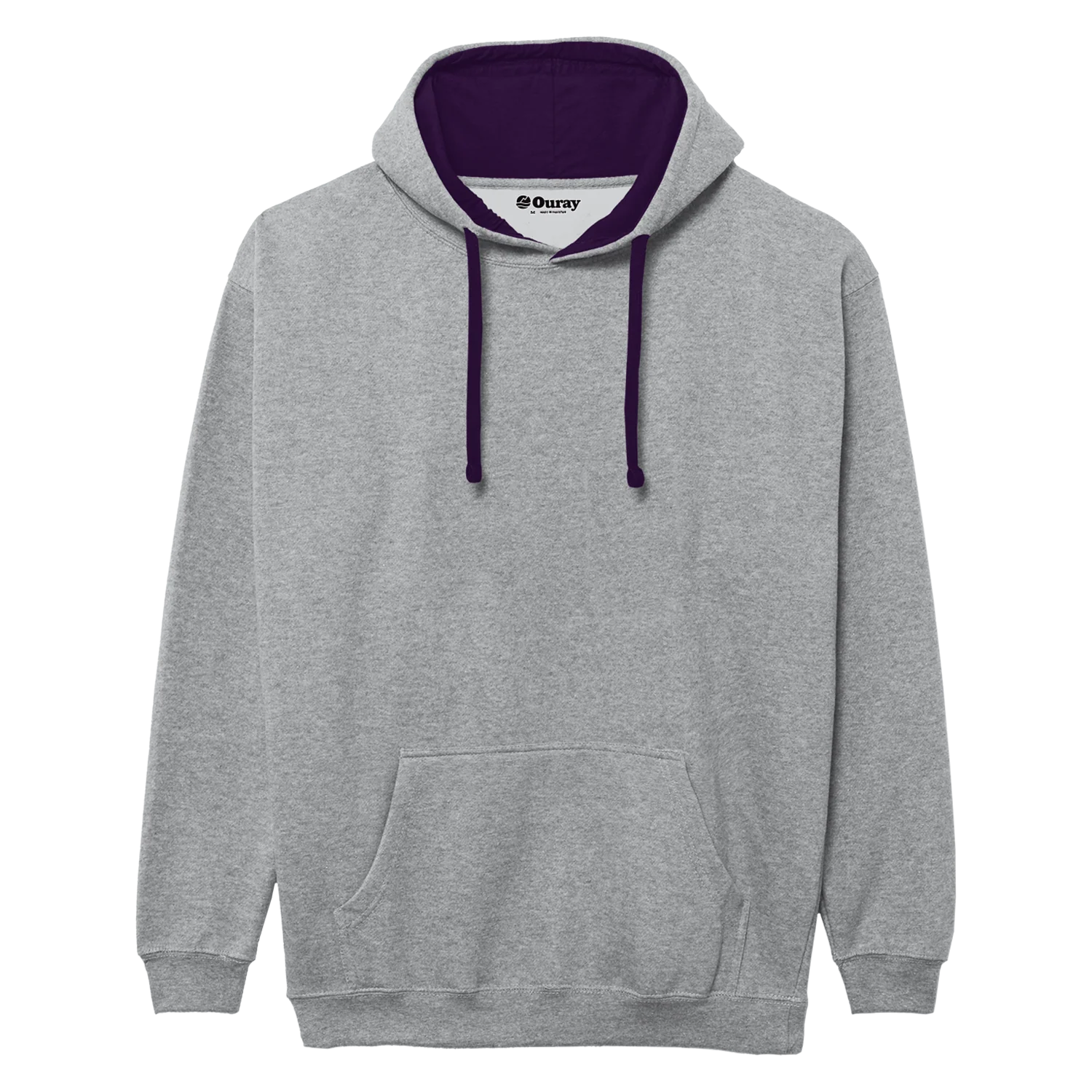 31048 Benchmark Colorblock Pullover Hood - Premium Heather - Image 7