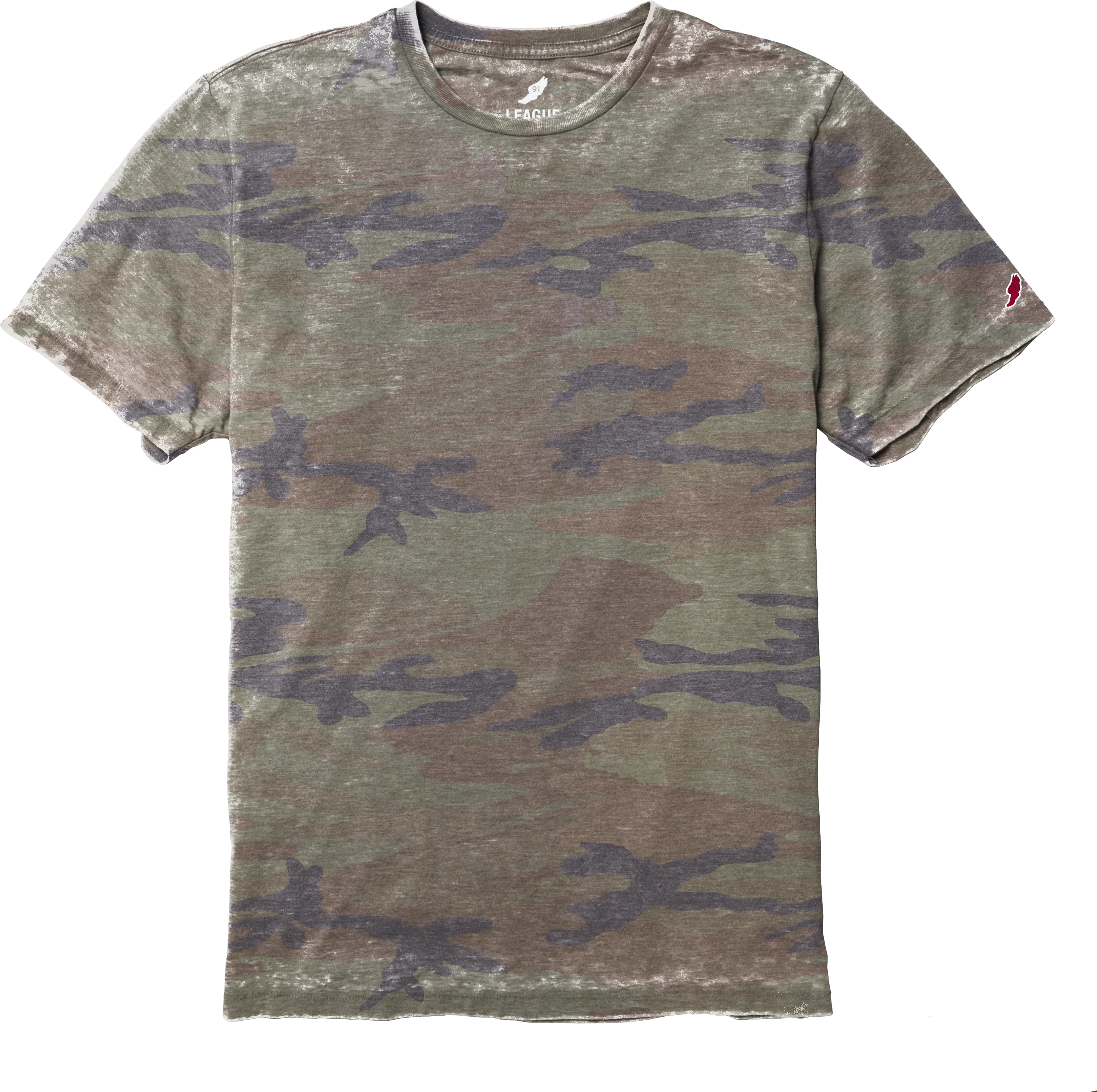 648MBC Men's Burnout Camo Tee - Image 5