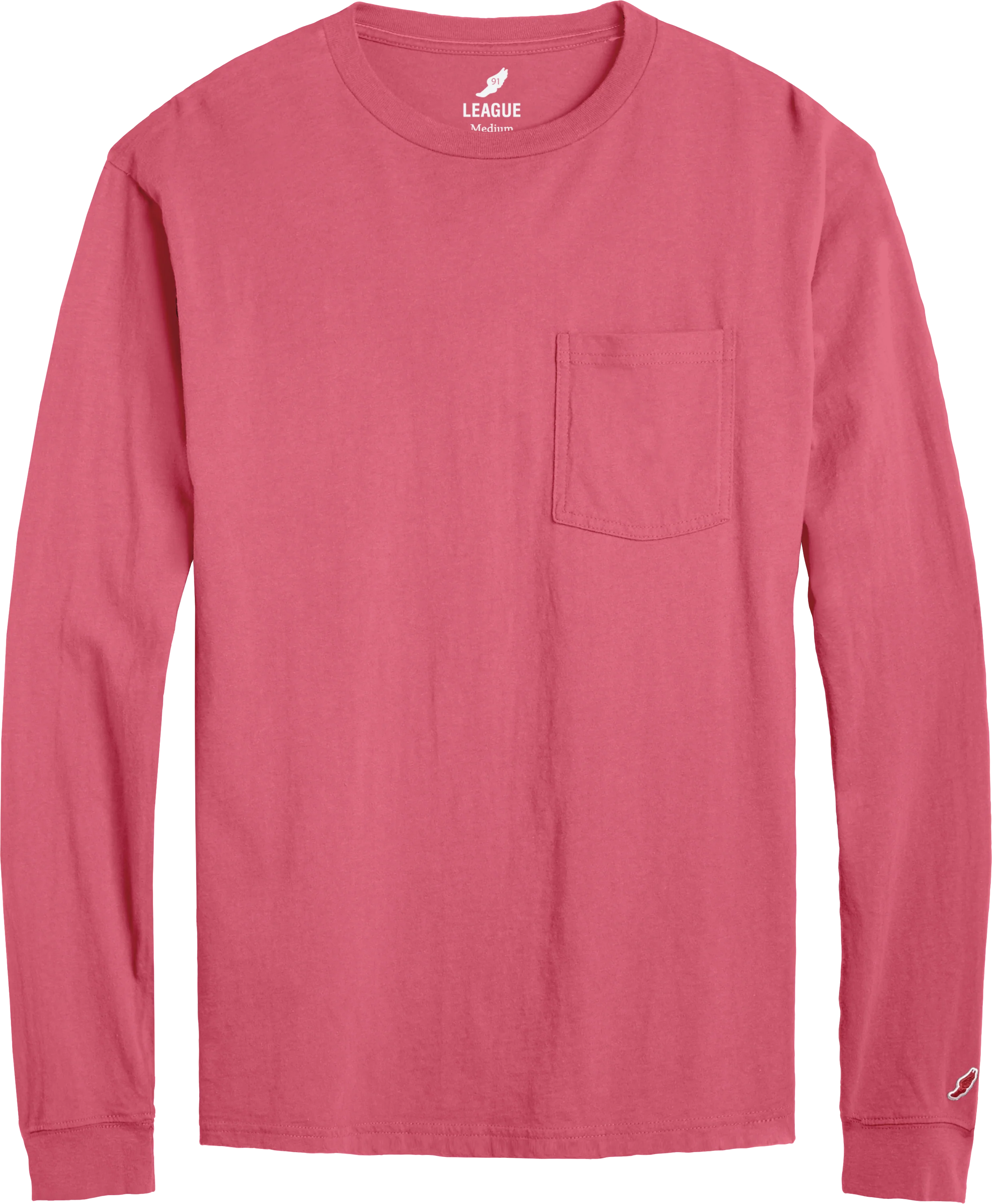 BT300 Long Sleeve Pocket Tee - Fashion Colors - Image 11